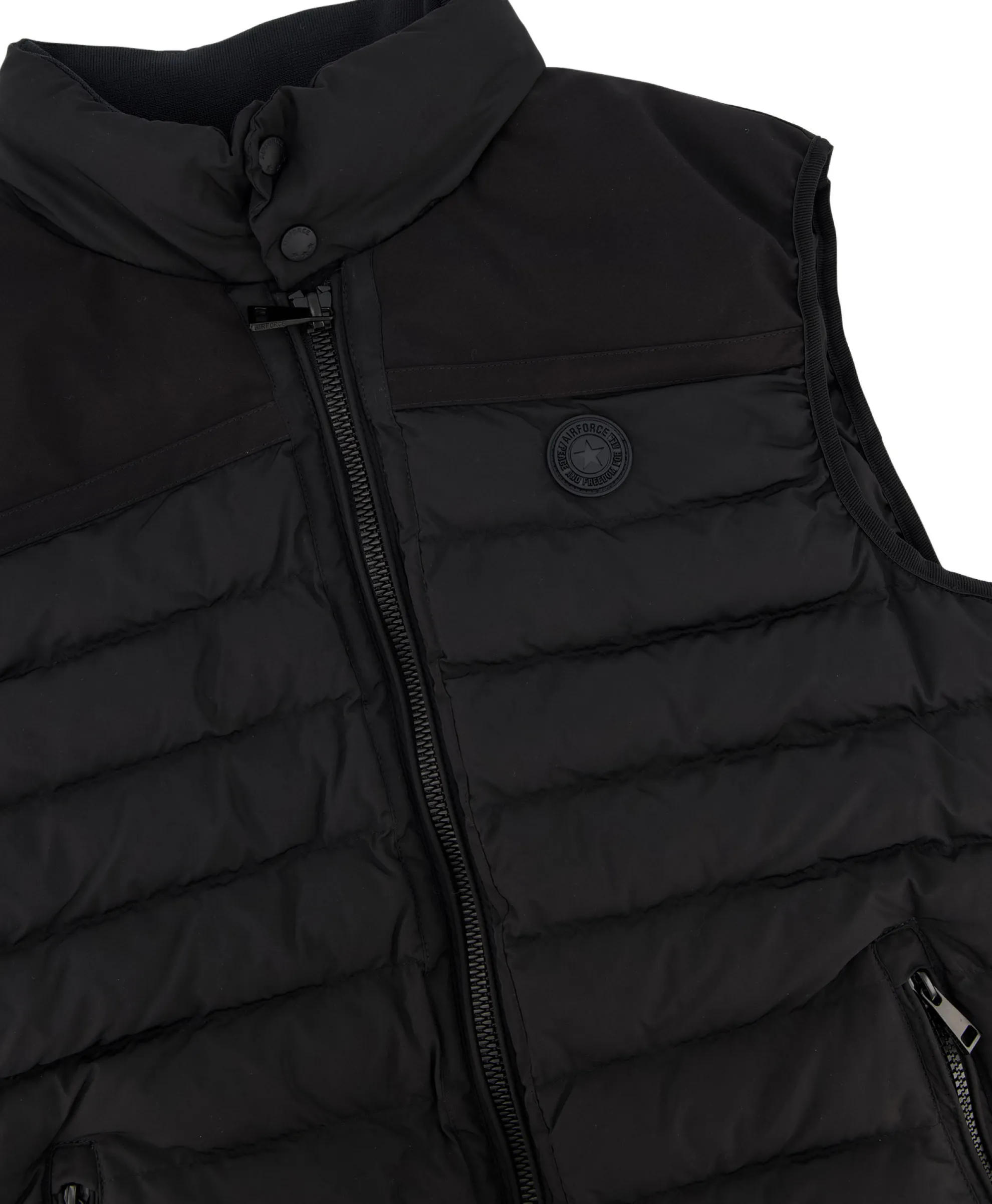 Airforce Bodywarmer Jas Zwart