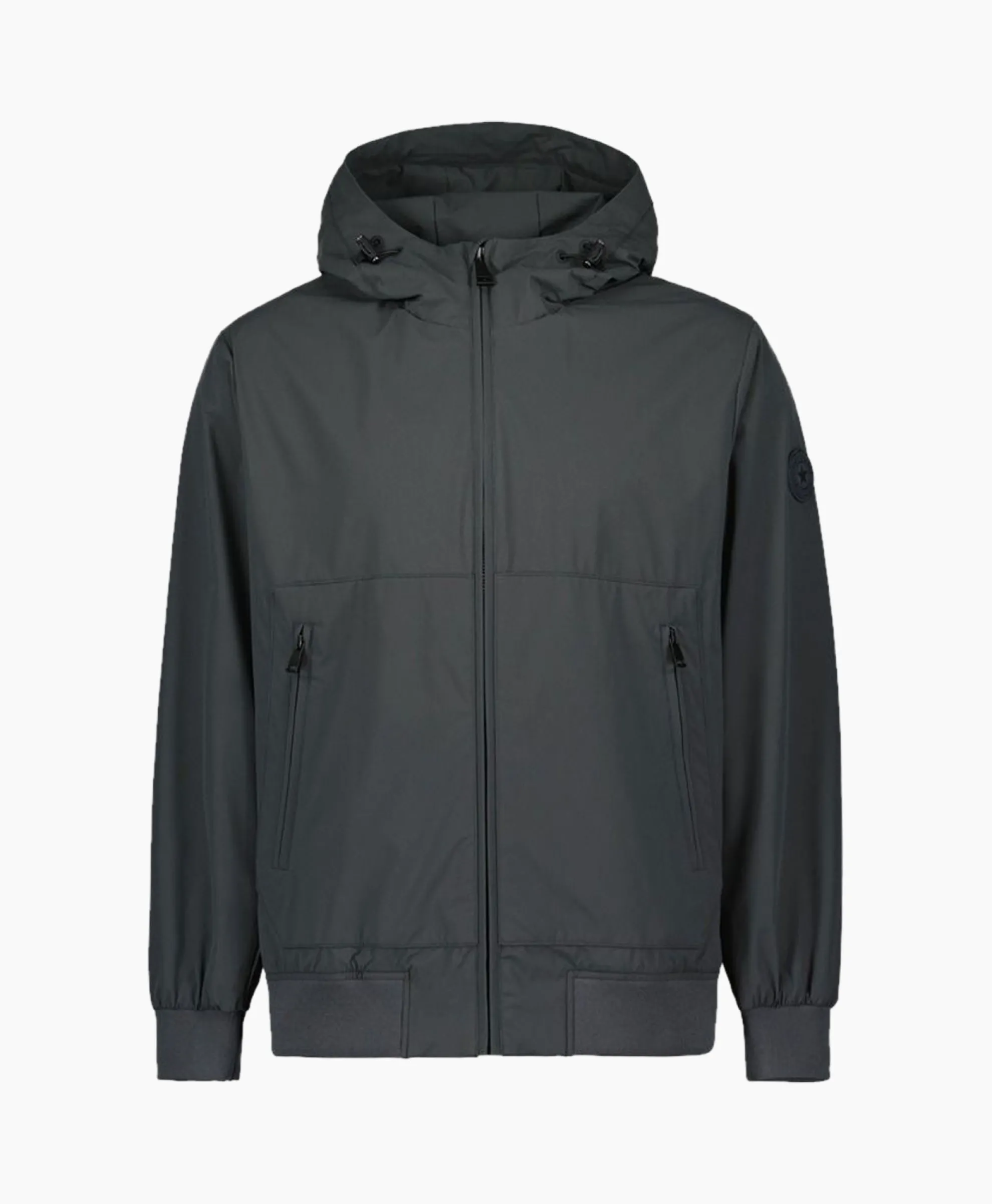 Airforce Jack Hooded Four-Fay Stretch Donker Grijs