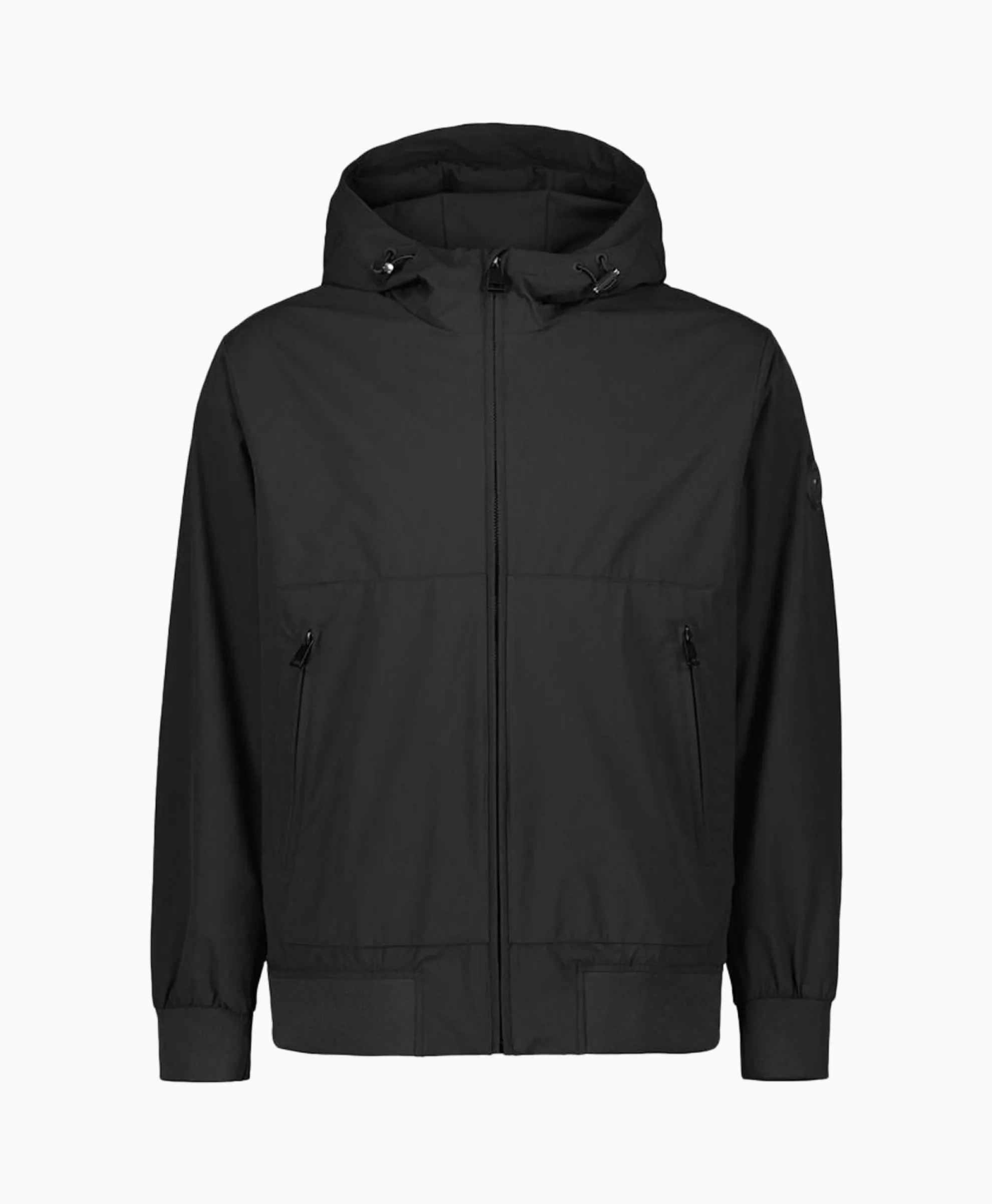 Airforce Jack Hooded Four-Fay Stretch Zwart