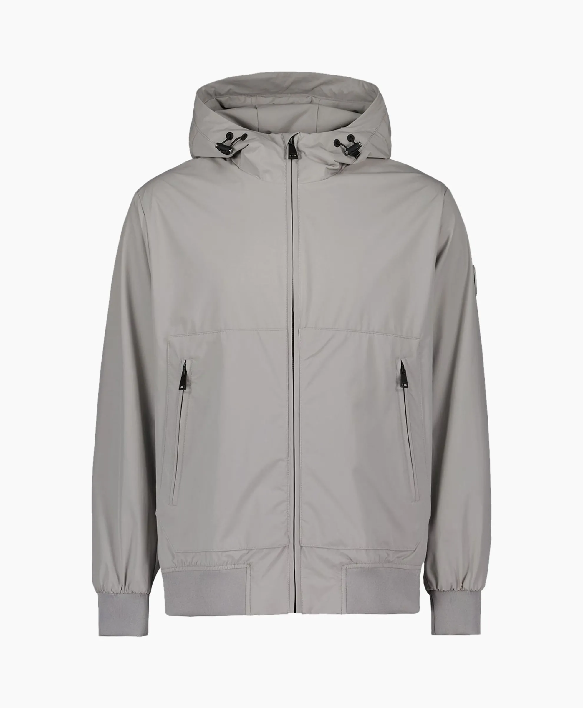 Airforce Jack Hooded Four-Fay Stretch Grijs