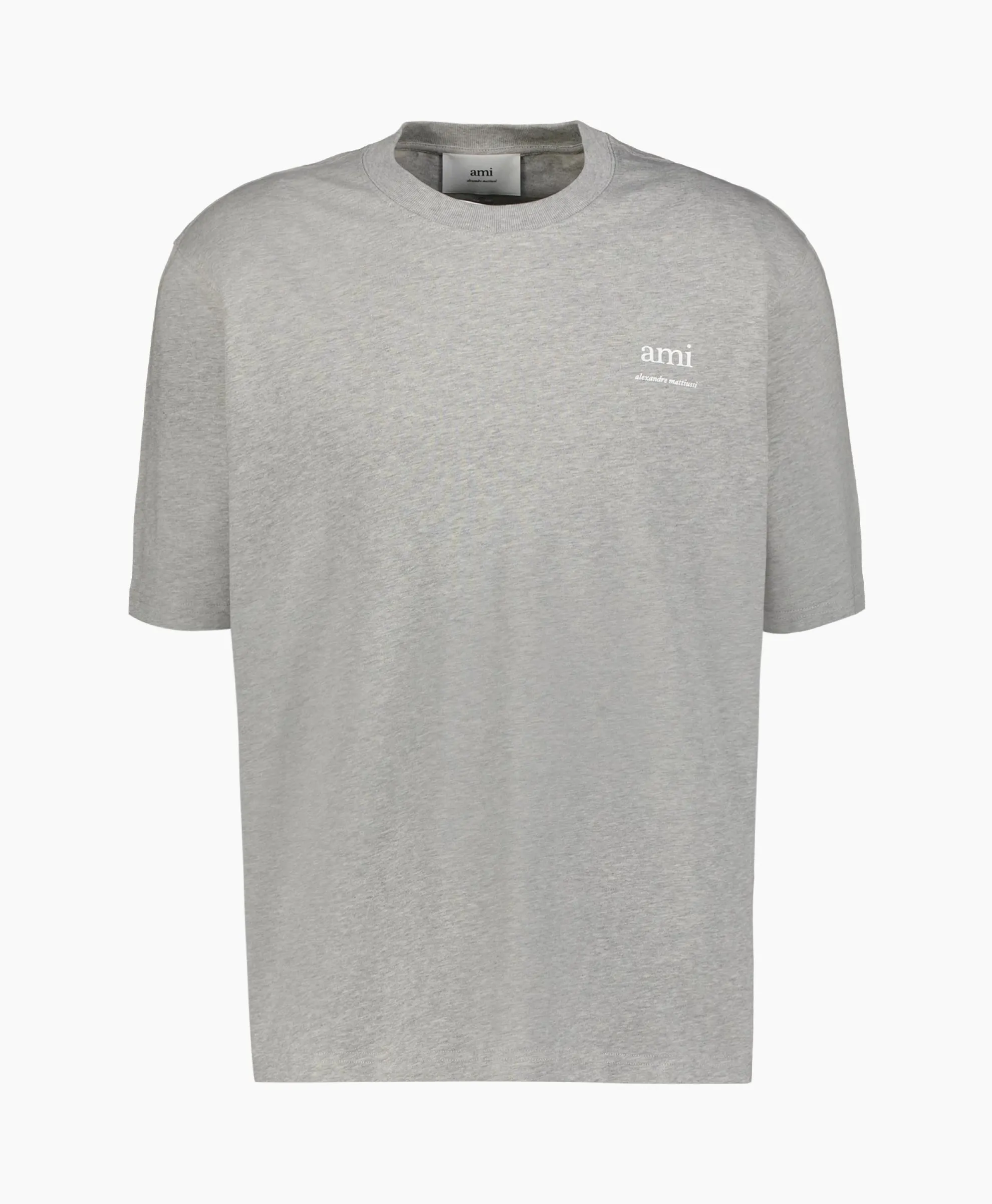 Ami Paris T-Shirt Korte Mouw Ami Am Antraciet