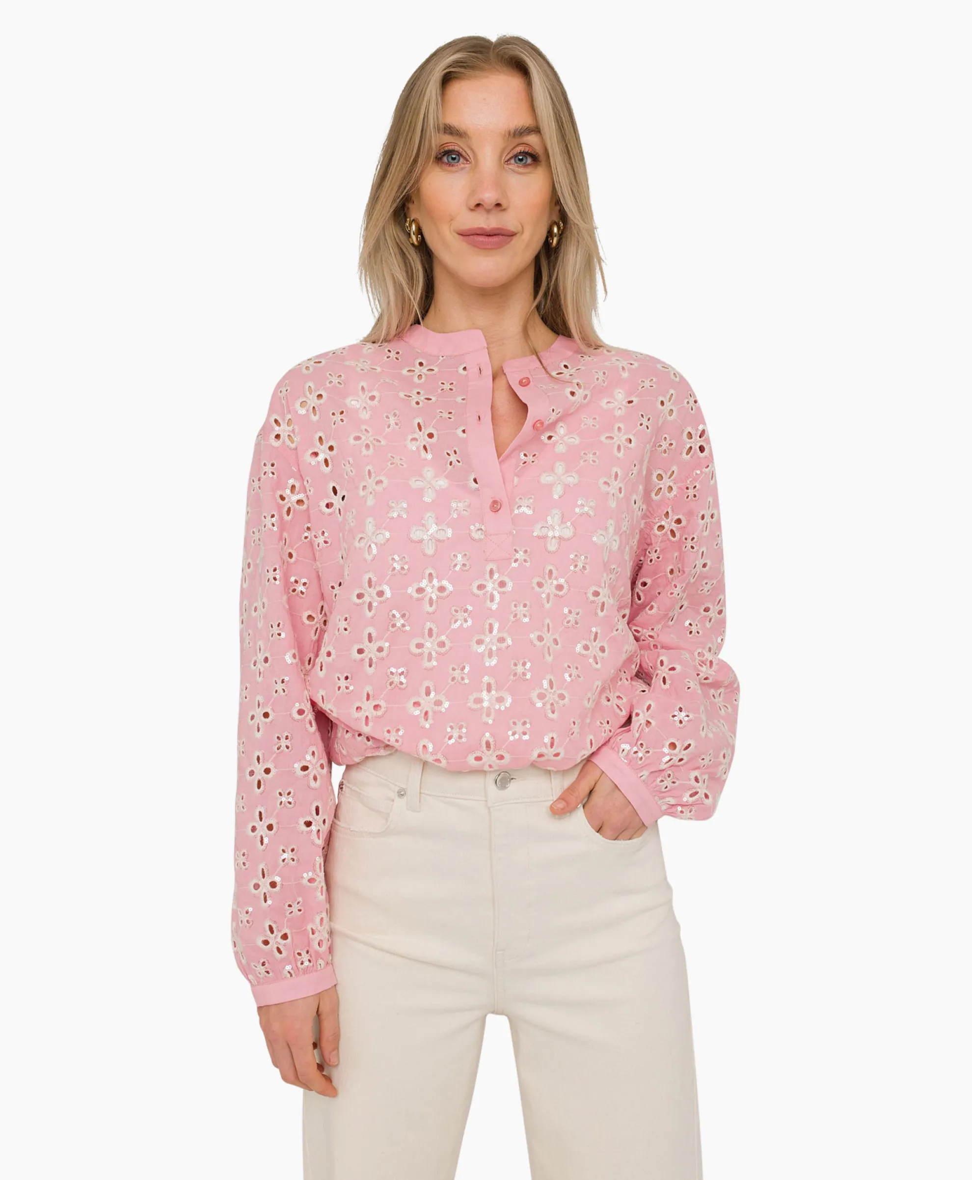 Anna Van Toor Blouse 17A05-03393 Rose