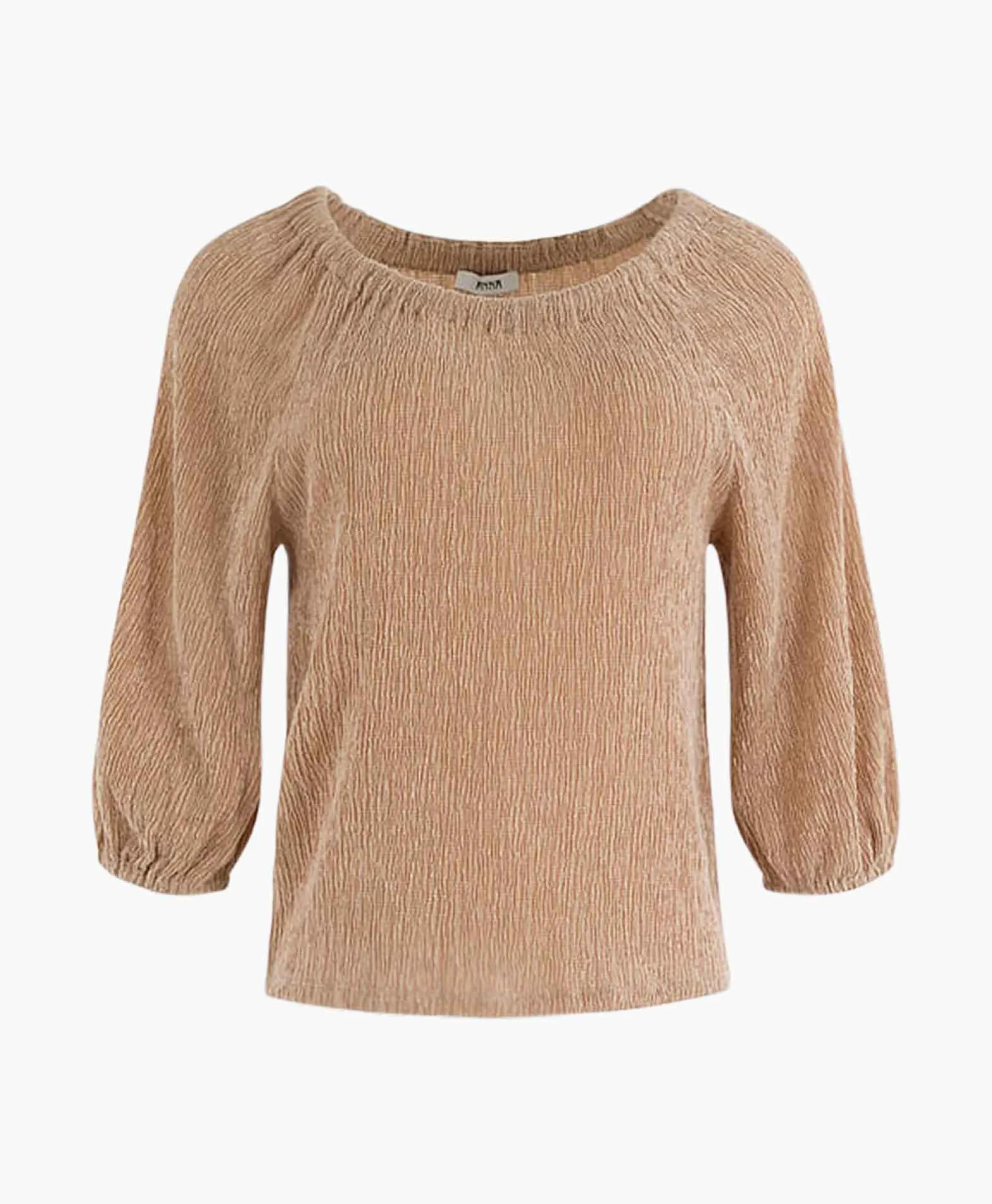 Anna Van Toor Blouse 26A05-03373 Zand