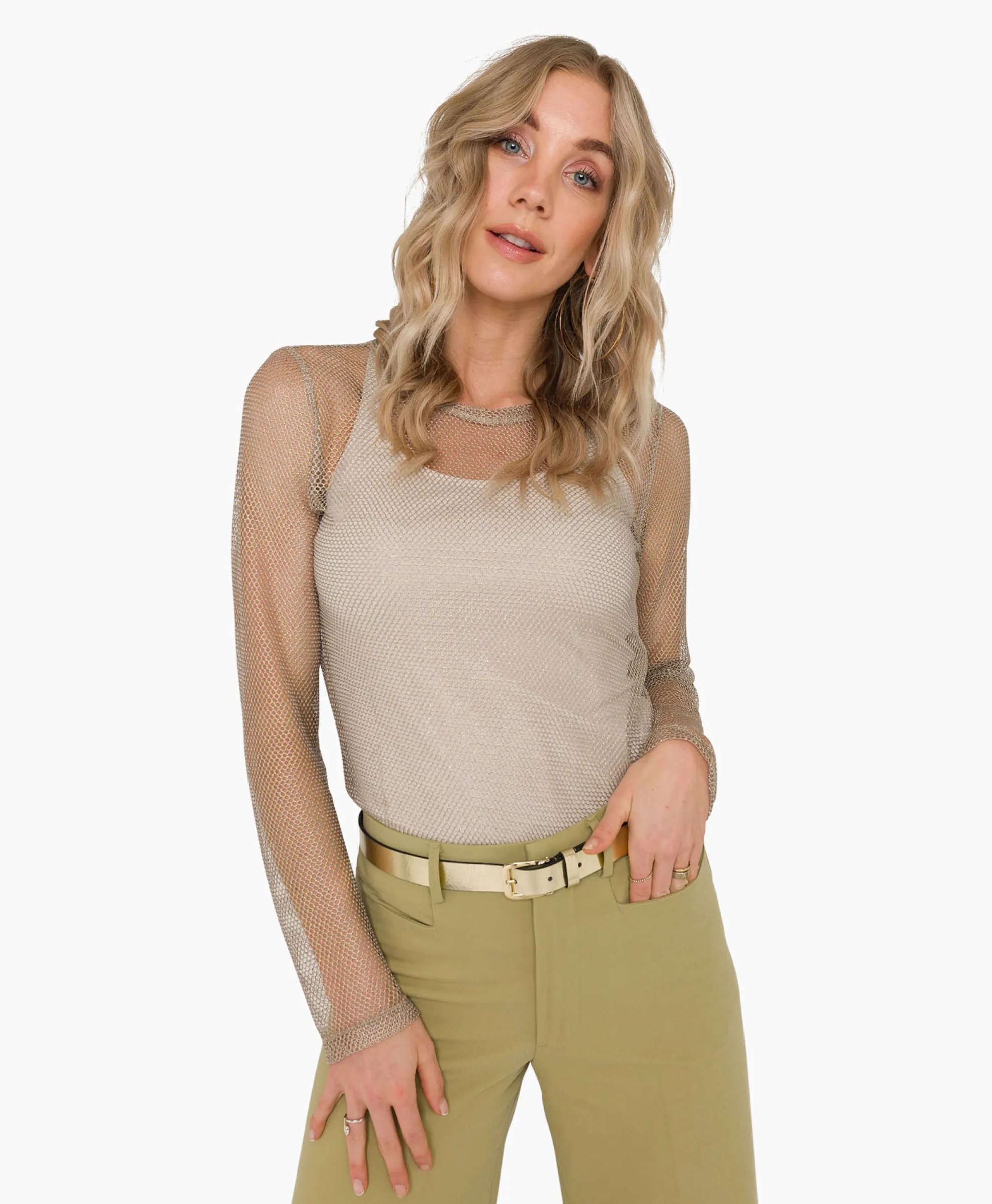 Anna Van Toor T-Shirt 26A04-03615 Zilver