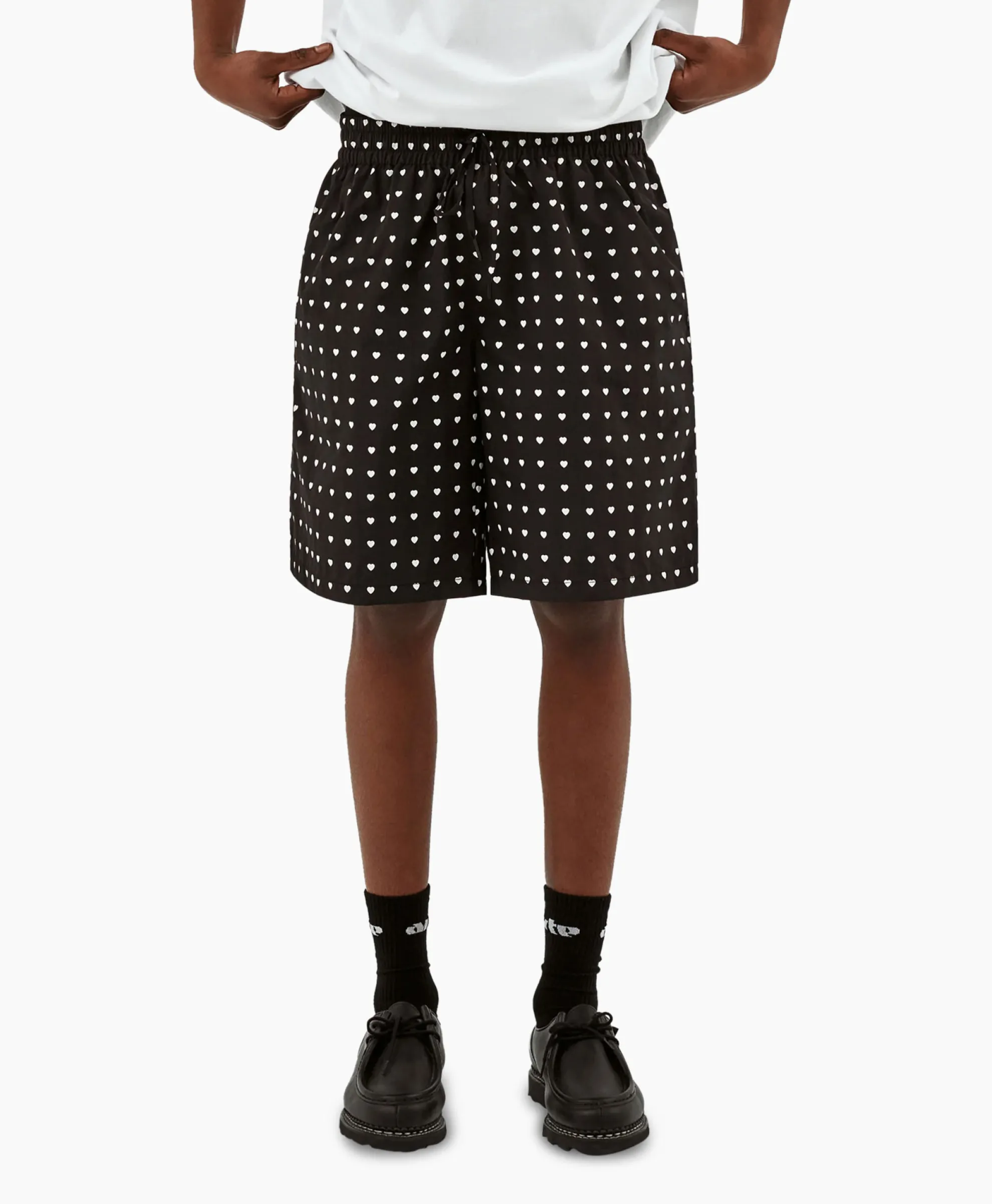 Arte Antwerp Korte Broek Heat Print Zwart