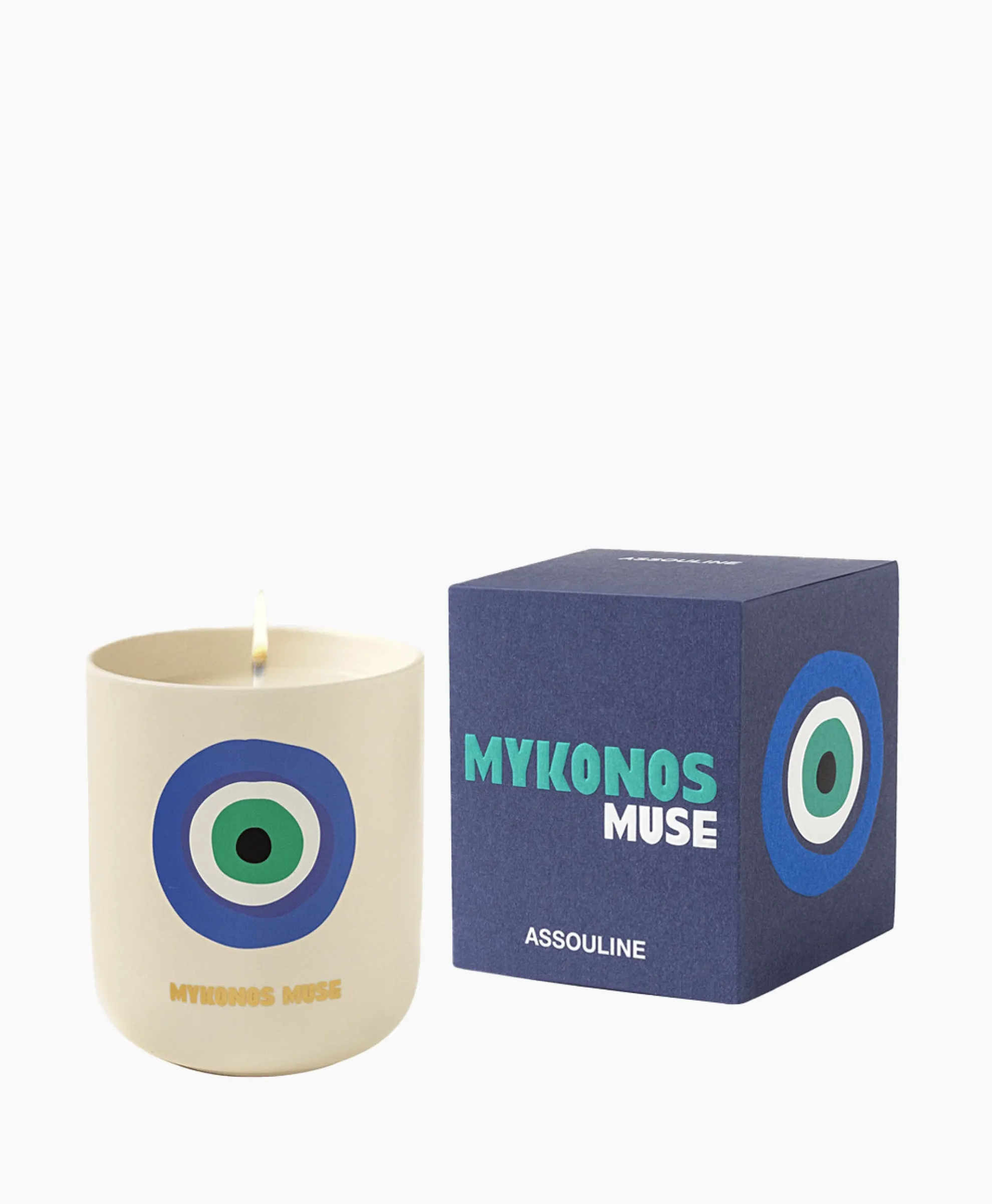 Assouline Kaars Mykonos Muse - Travelfrom Home Candle Diversen