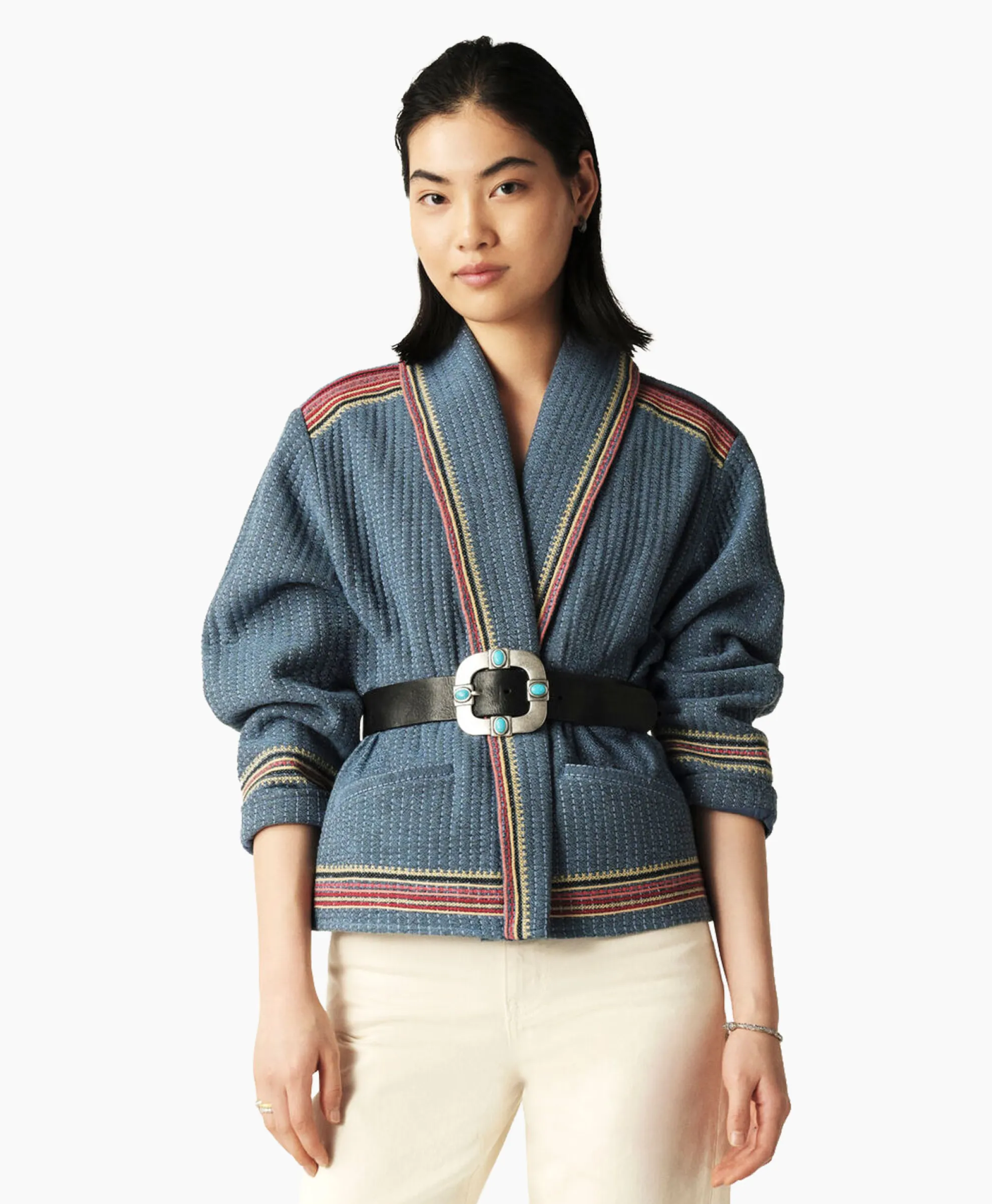 Ba&Sh Jack Ciago Blauw