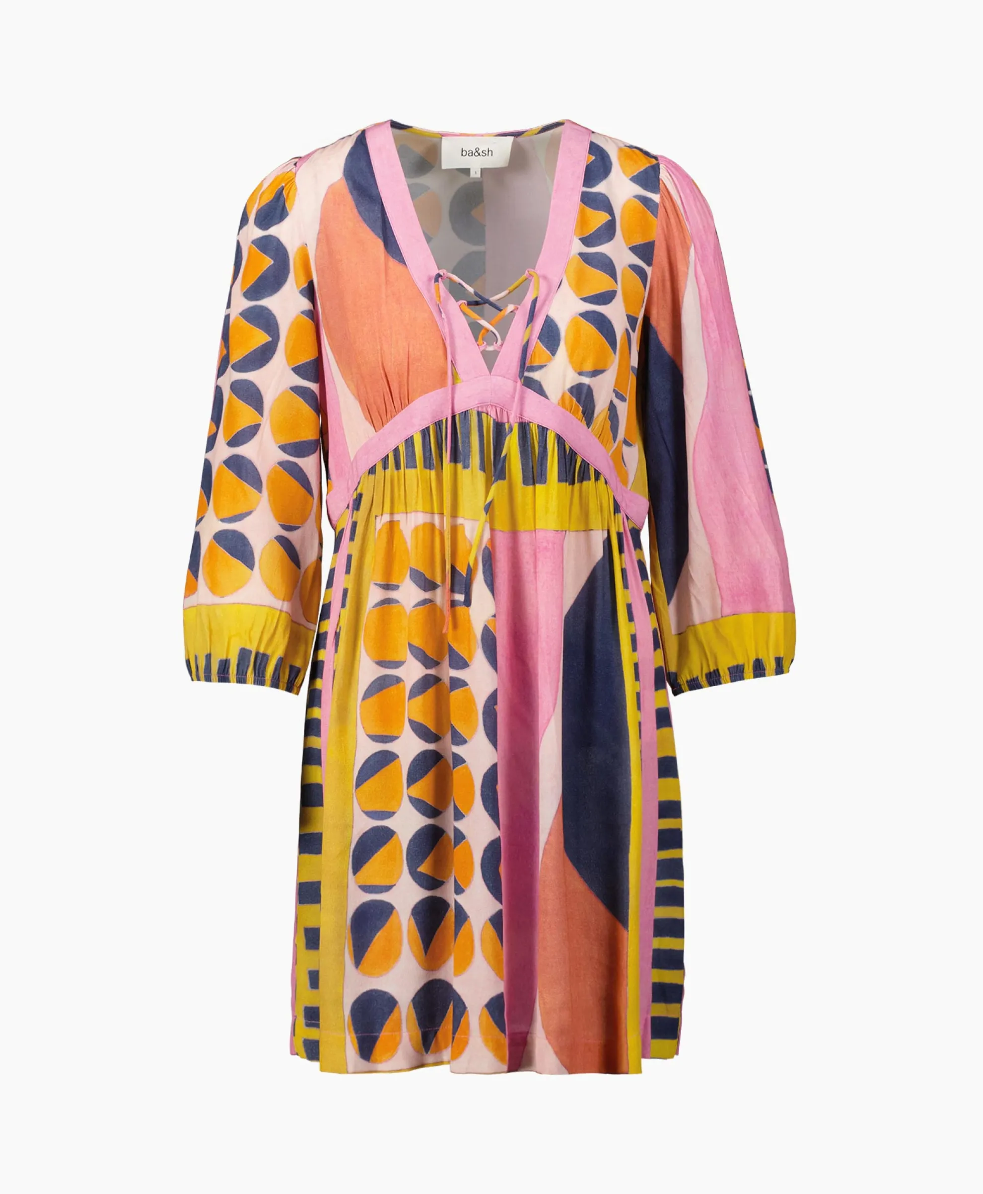 Ba&Sh Mini Jurk Myriem Roze