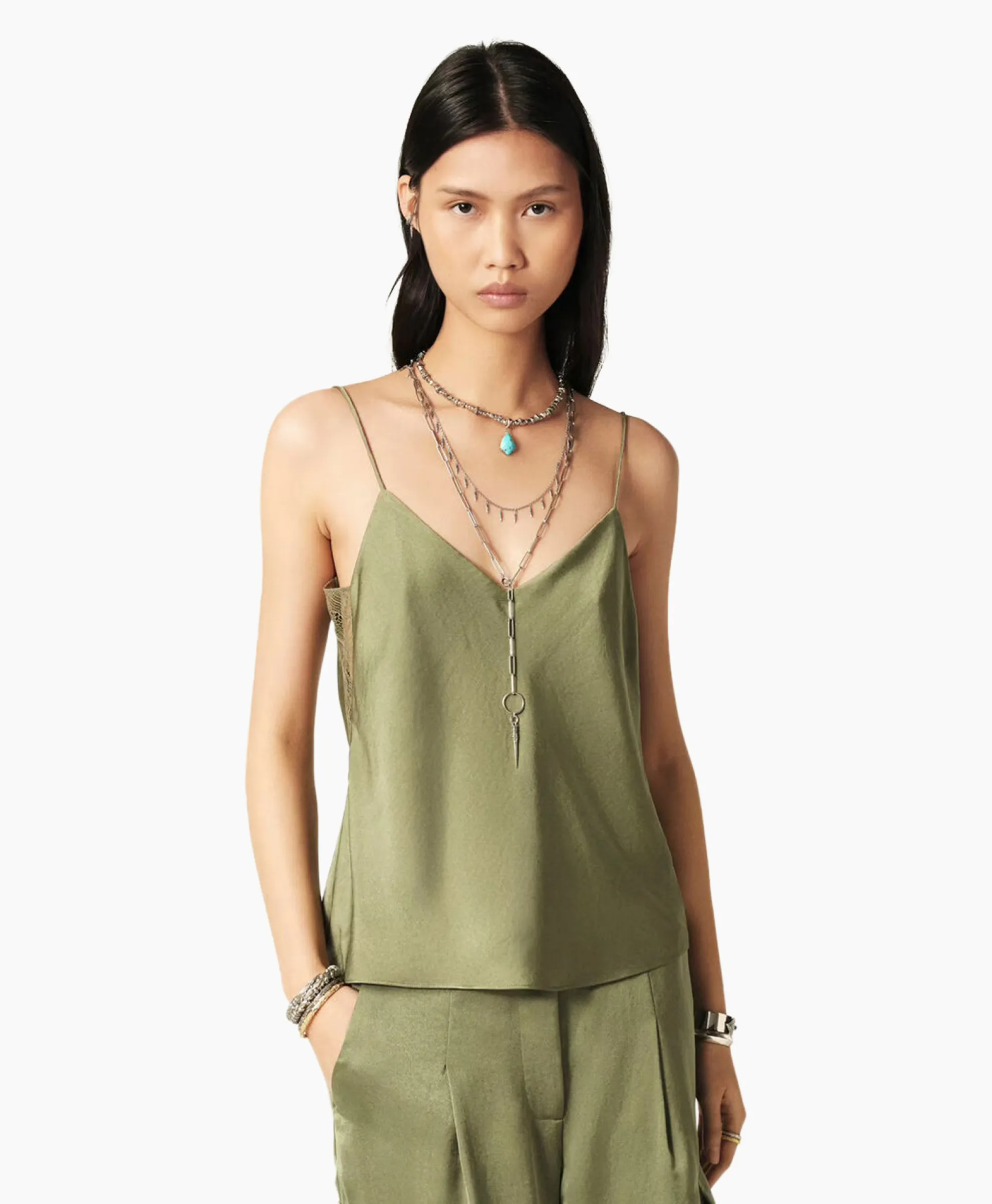 Ba&Sh Top Clarisse Khaki