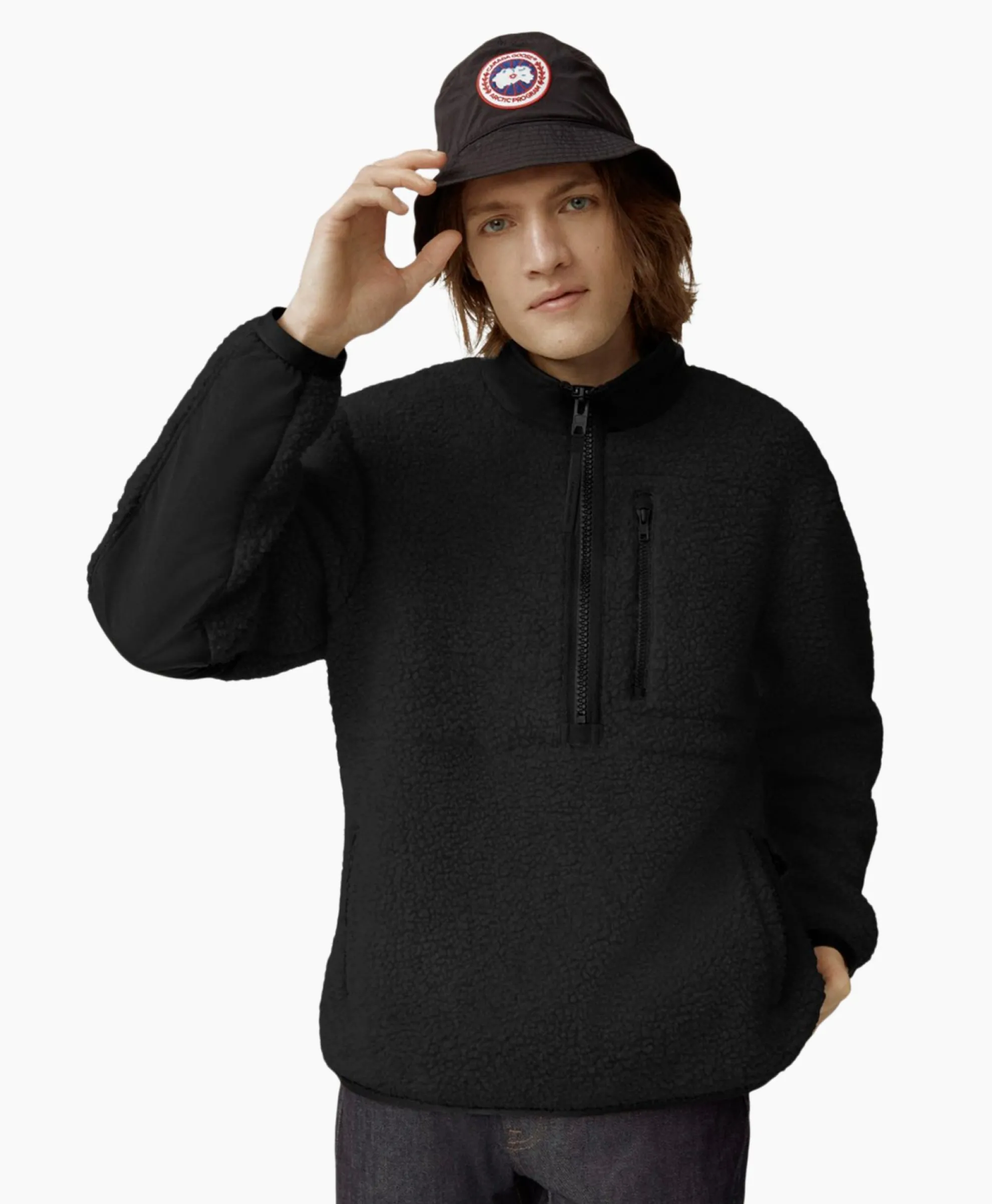 Canada Goose Sweater Updated Renfrew Fleece Zwart