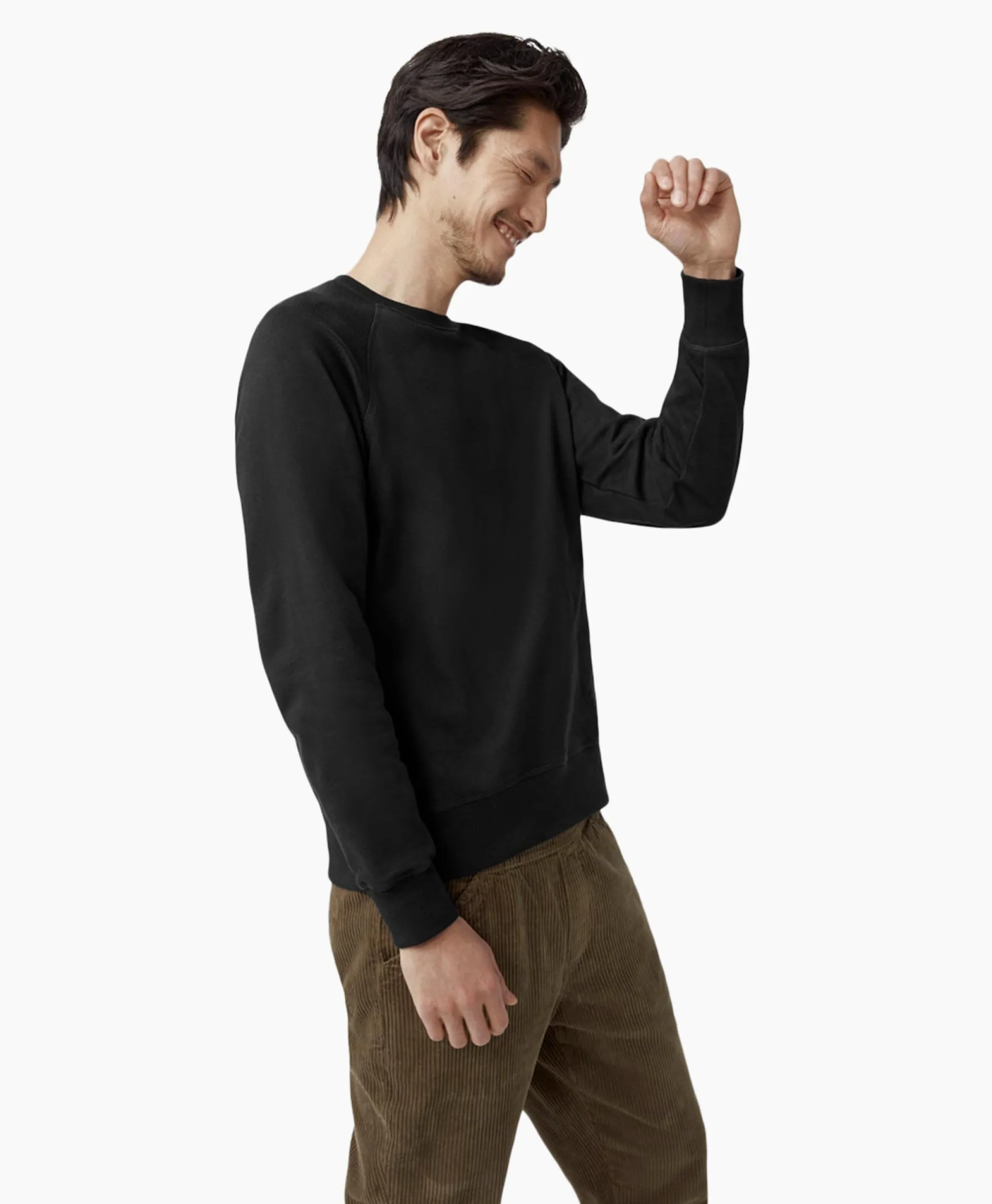 Canada Goose Sweater Huron Men's Crewneck Zwart