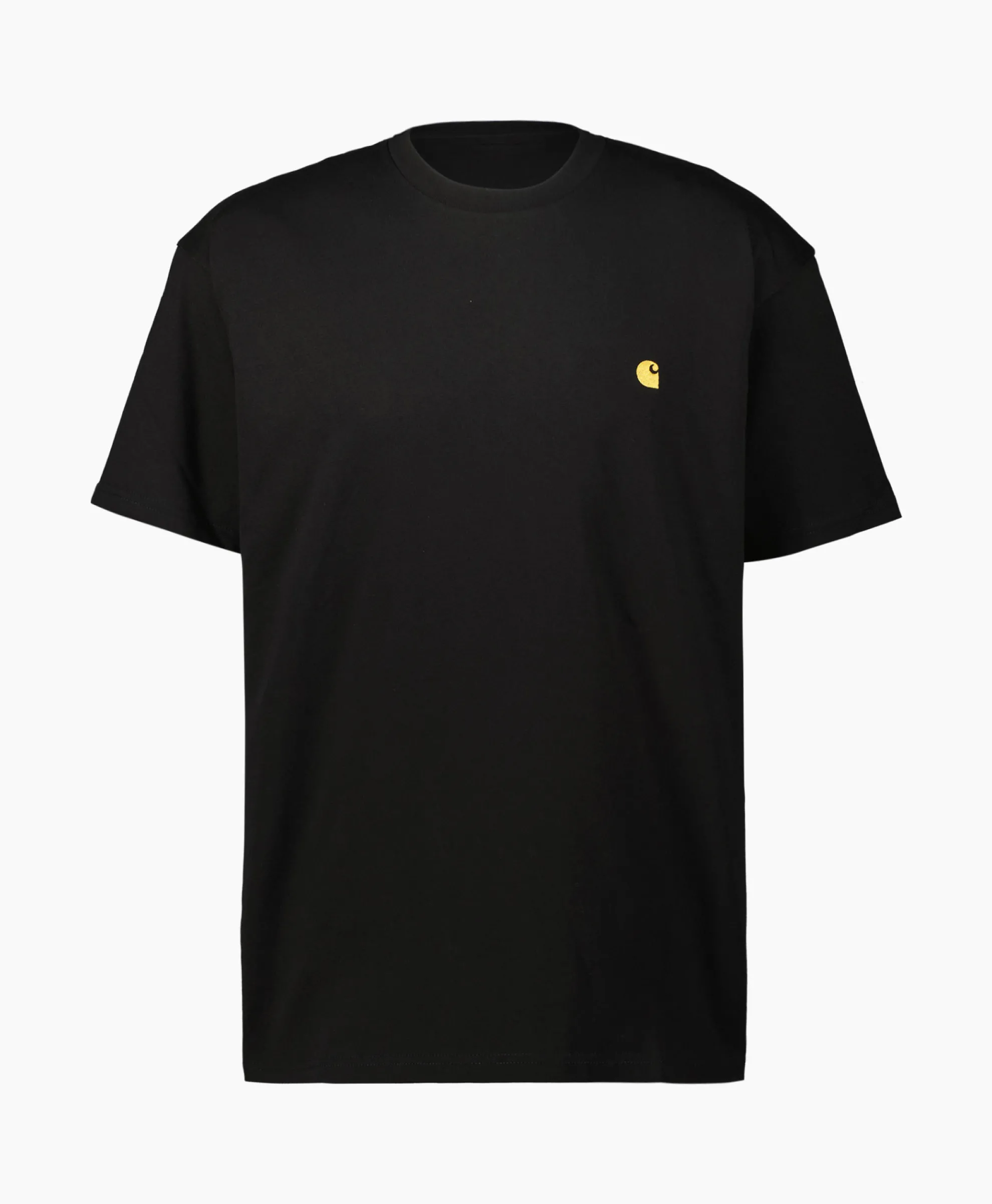 Carhartt Wip T-Shirt S/S Chase Cotton Zwart
