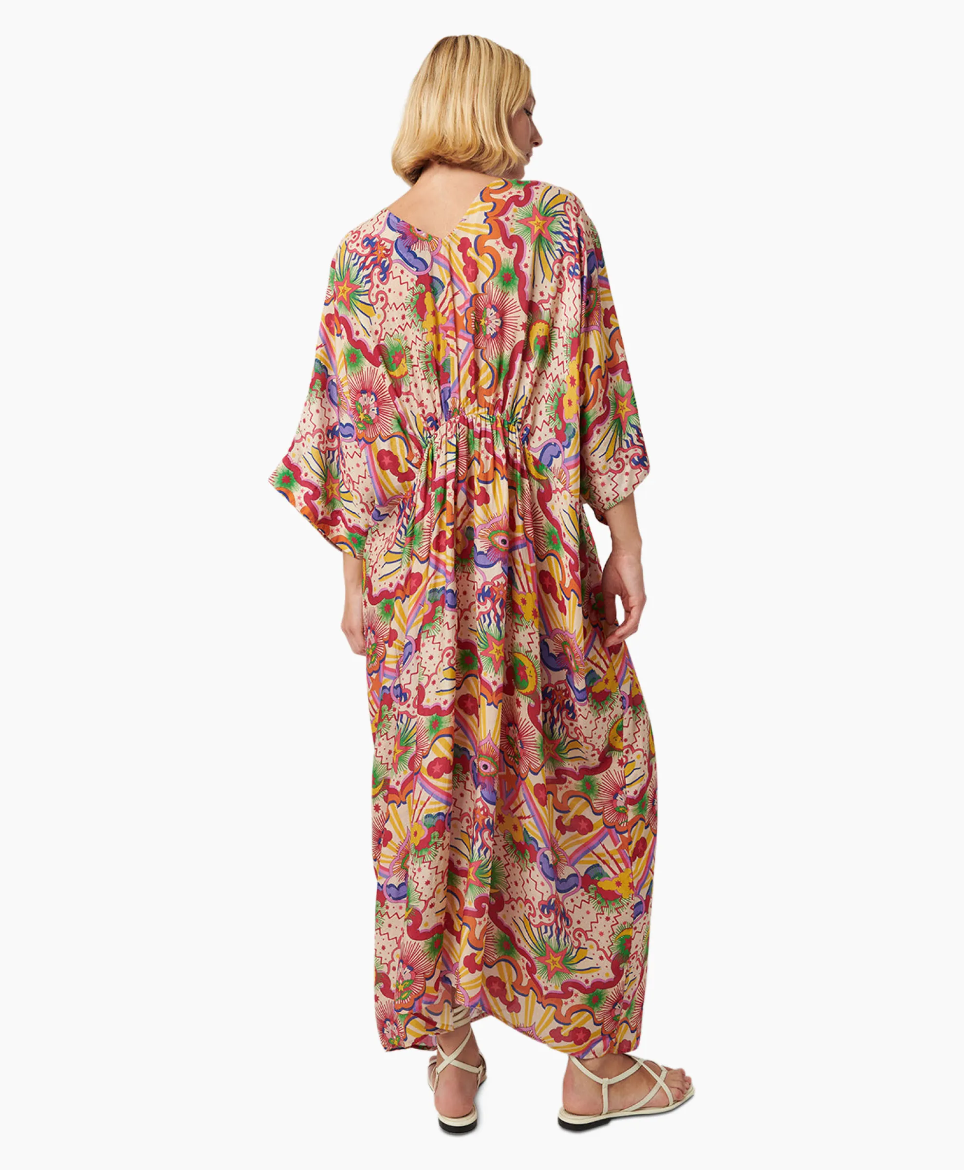 Chufy Maxi Jurk Stella Beige