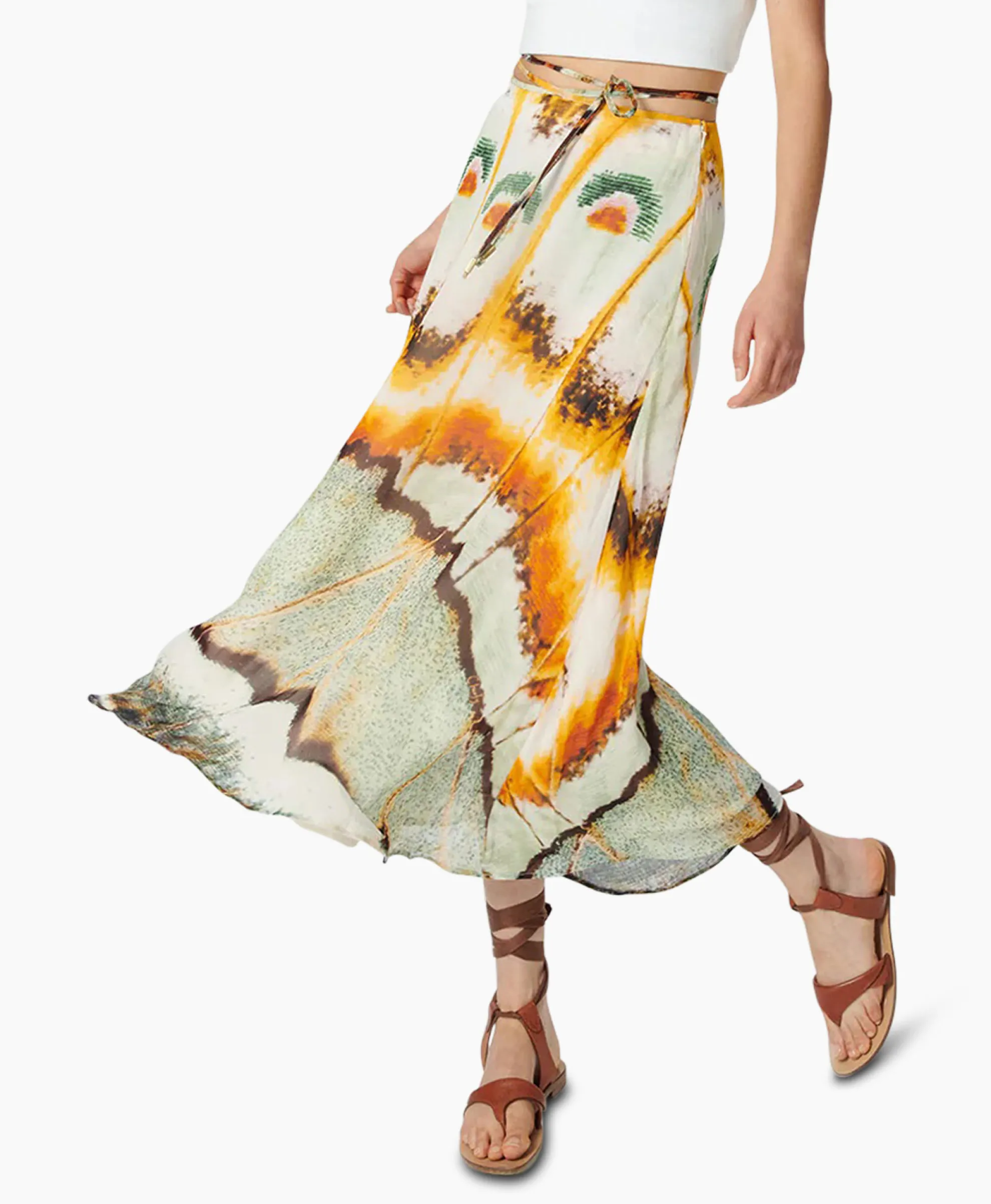 Chufy Maxi Rok Jasmine Geel