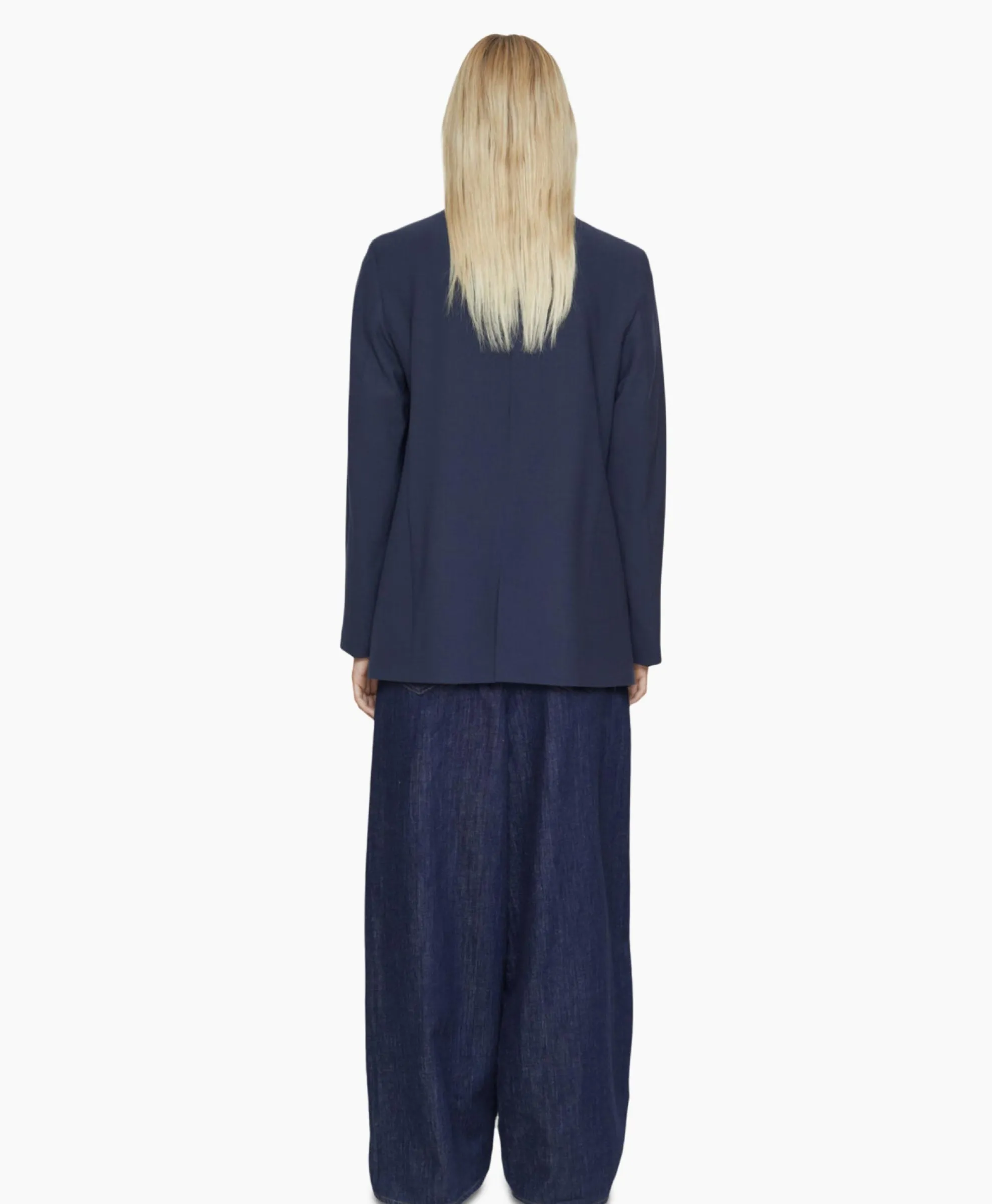 Closed Blazer Lola Blauw