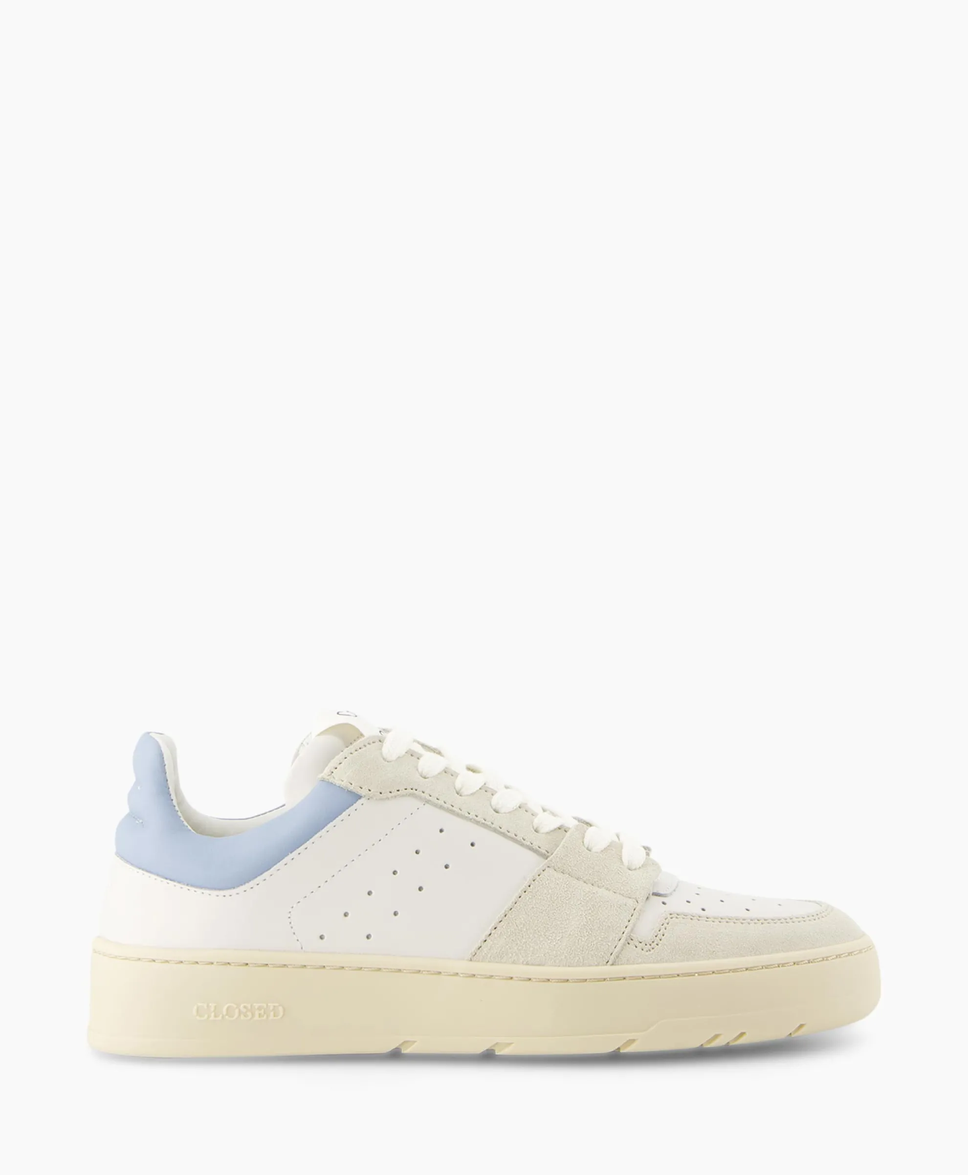 Closed Sneaker Low Top Licht Blauw