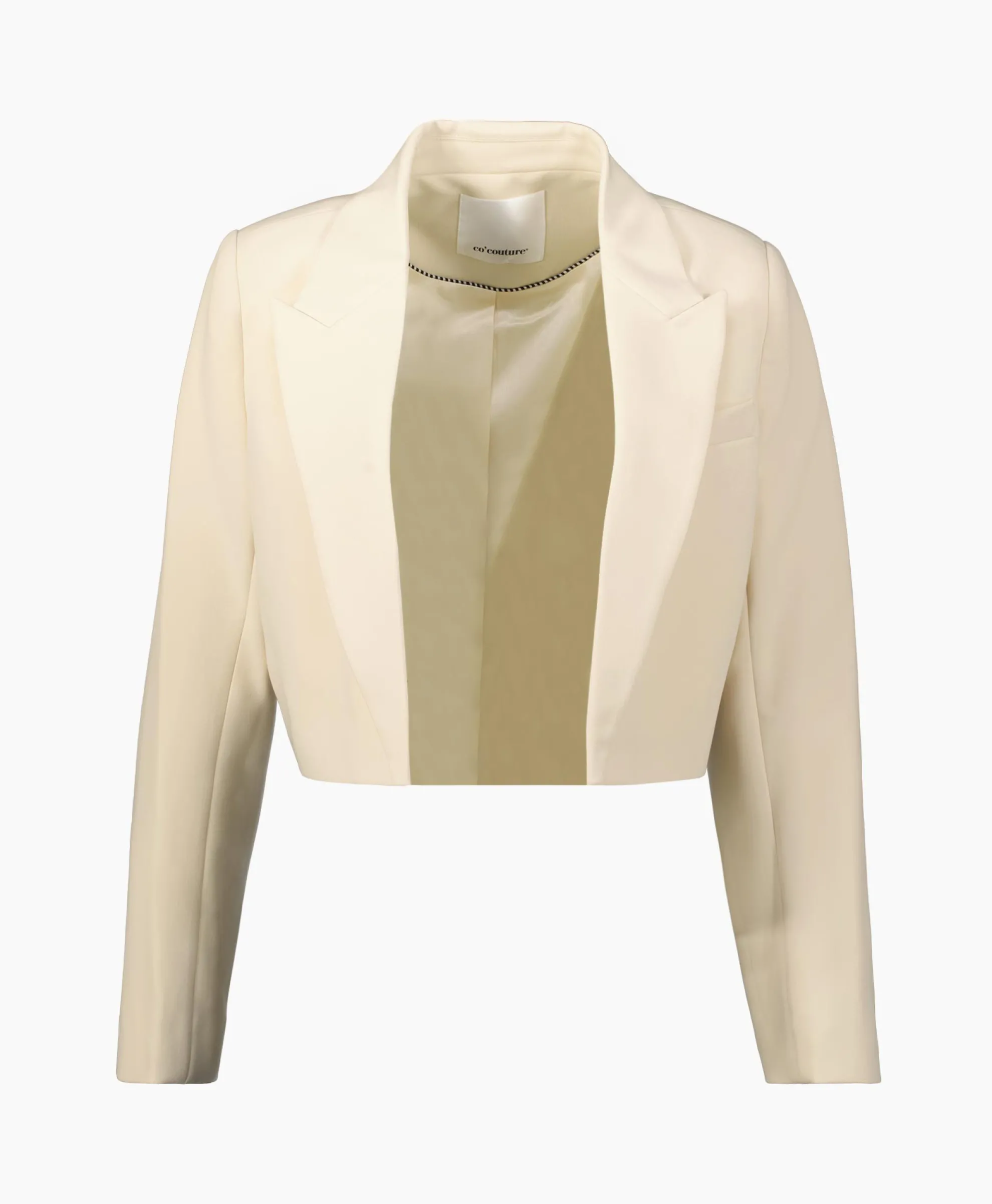 Co'Couture Blazer Vola Crop Beige