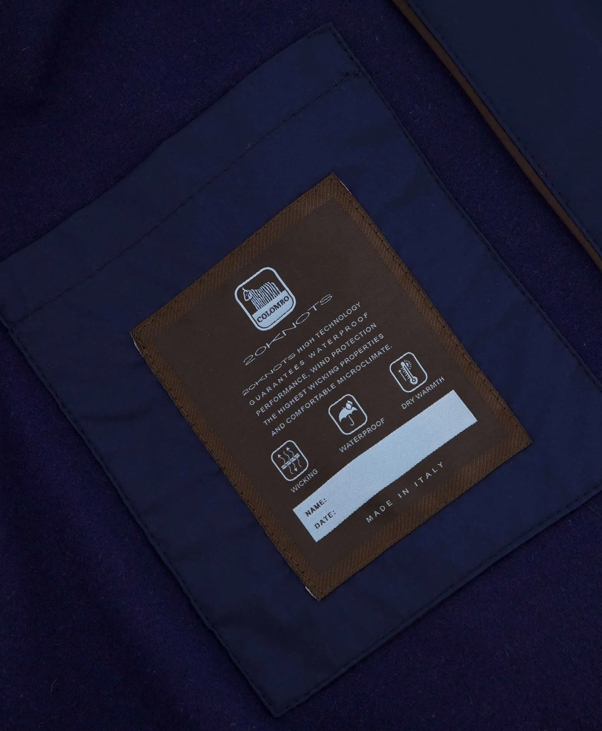 Colombo Coat Cp00424/Iov/T0283-U Blauw