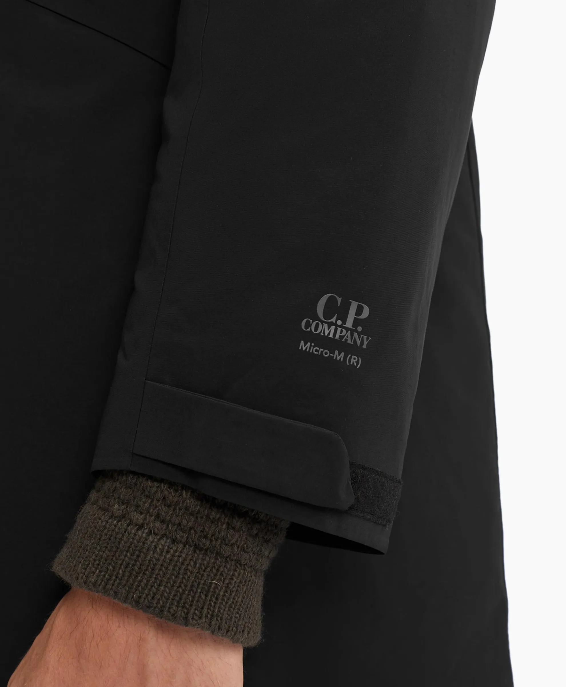 Cp Company Jack Micro-M (R) Down Zwart