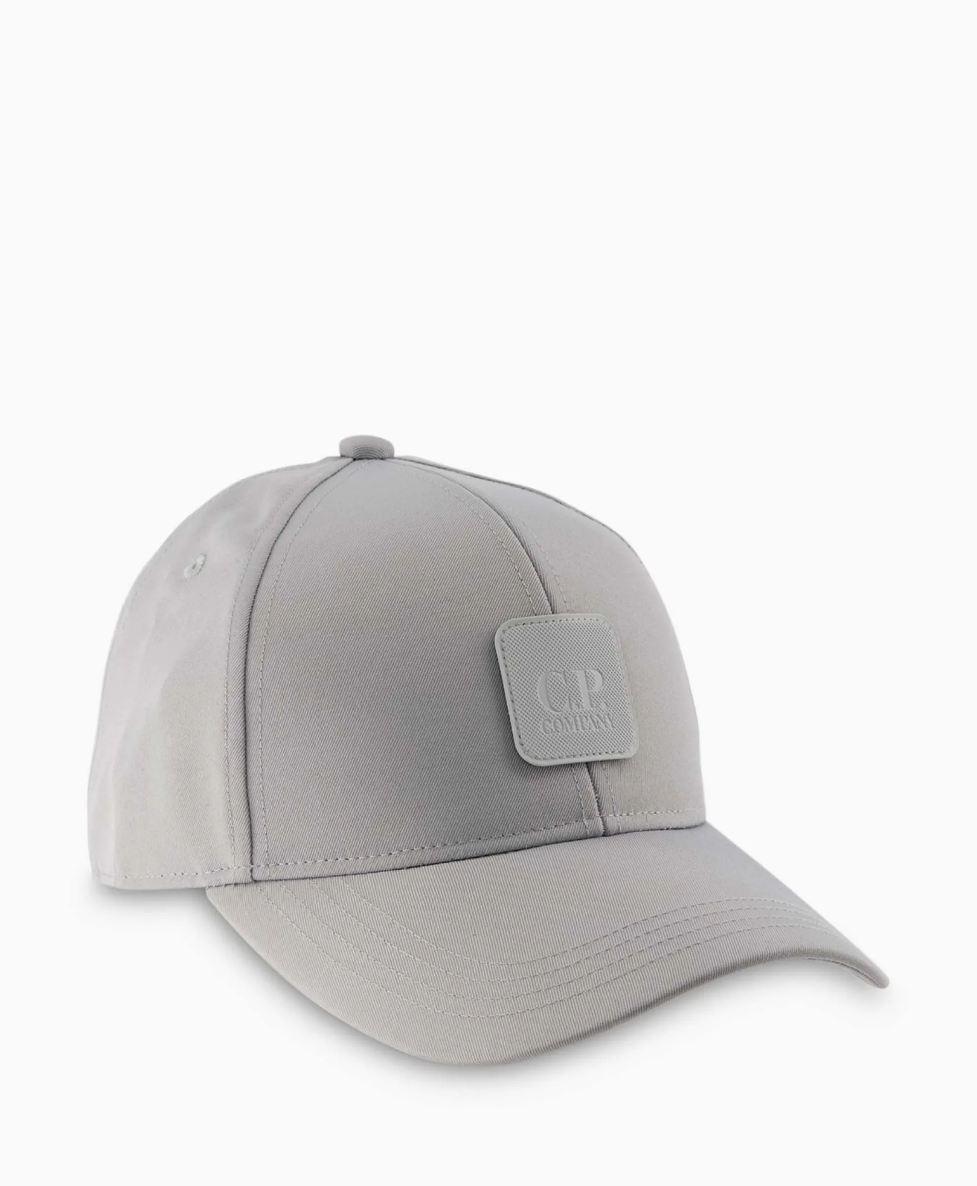 Cp Company Pet Metropolis Twill Logo Grijs