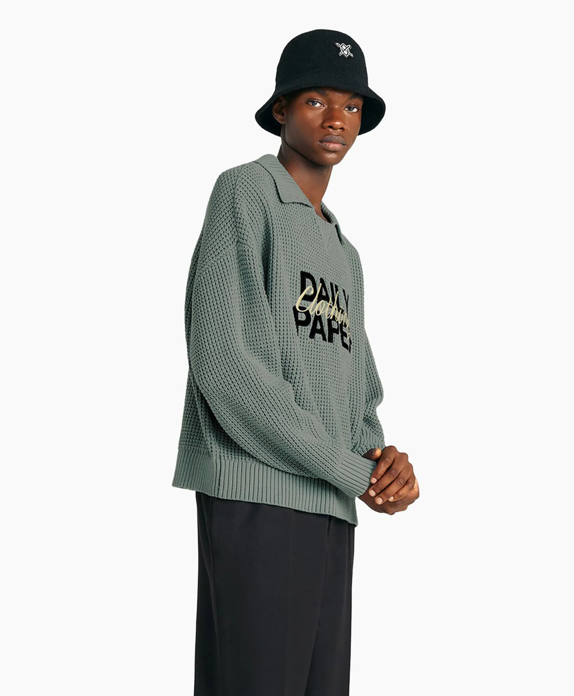 Daily Paper Sweater Hubaab Groen