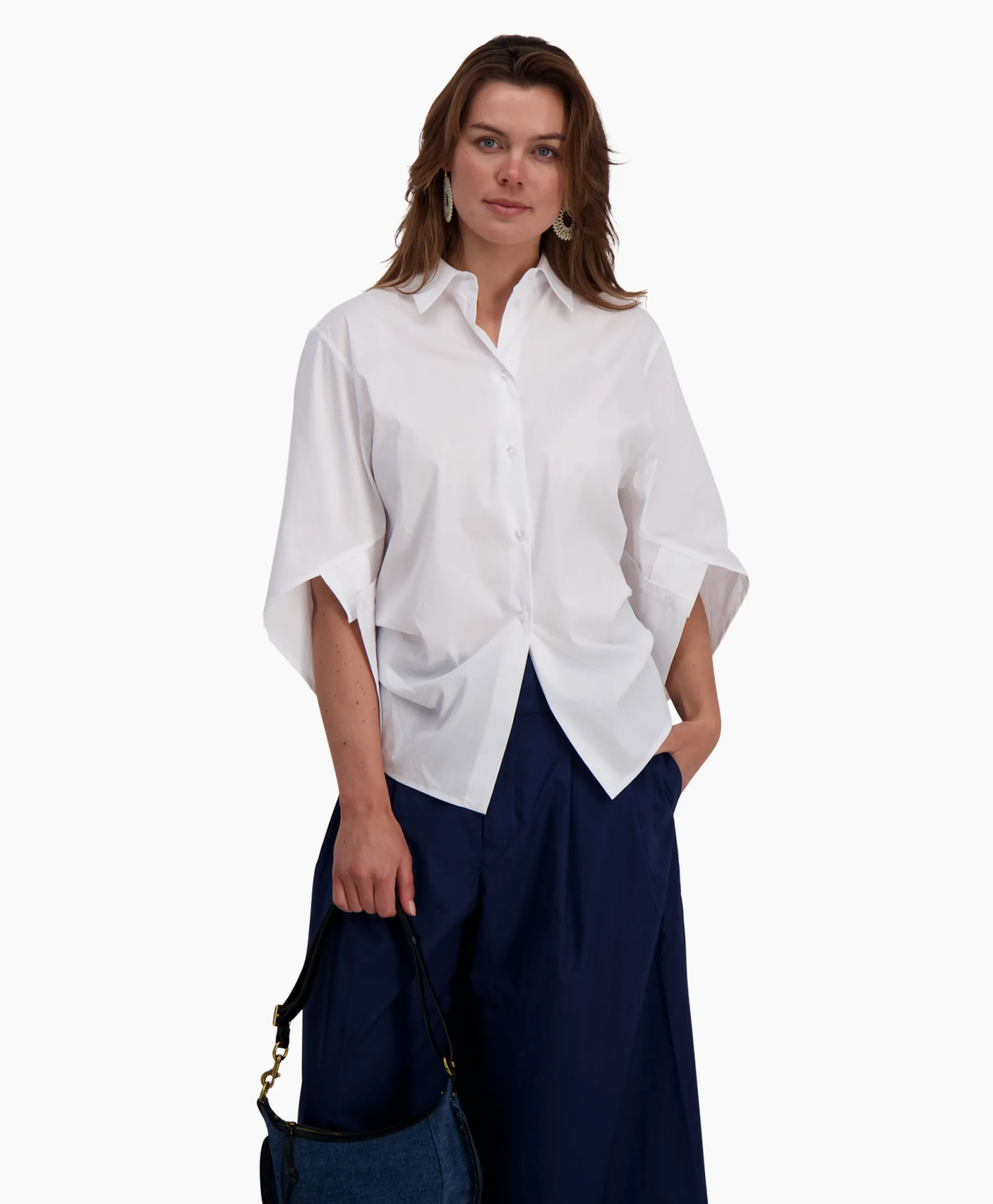 D'Arc Blouse Brembrate Wit
