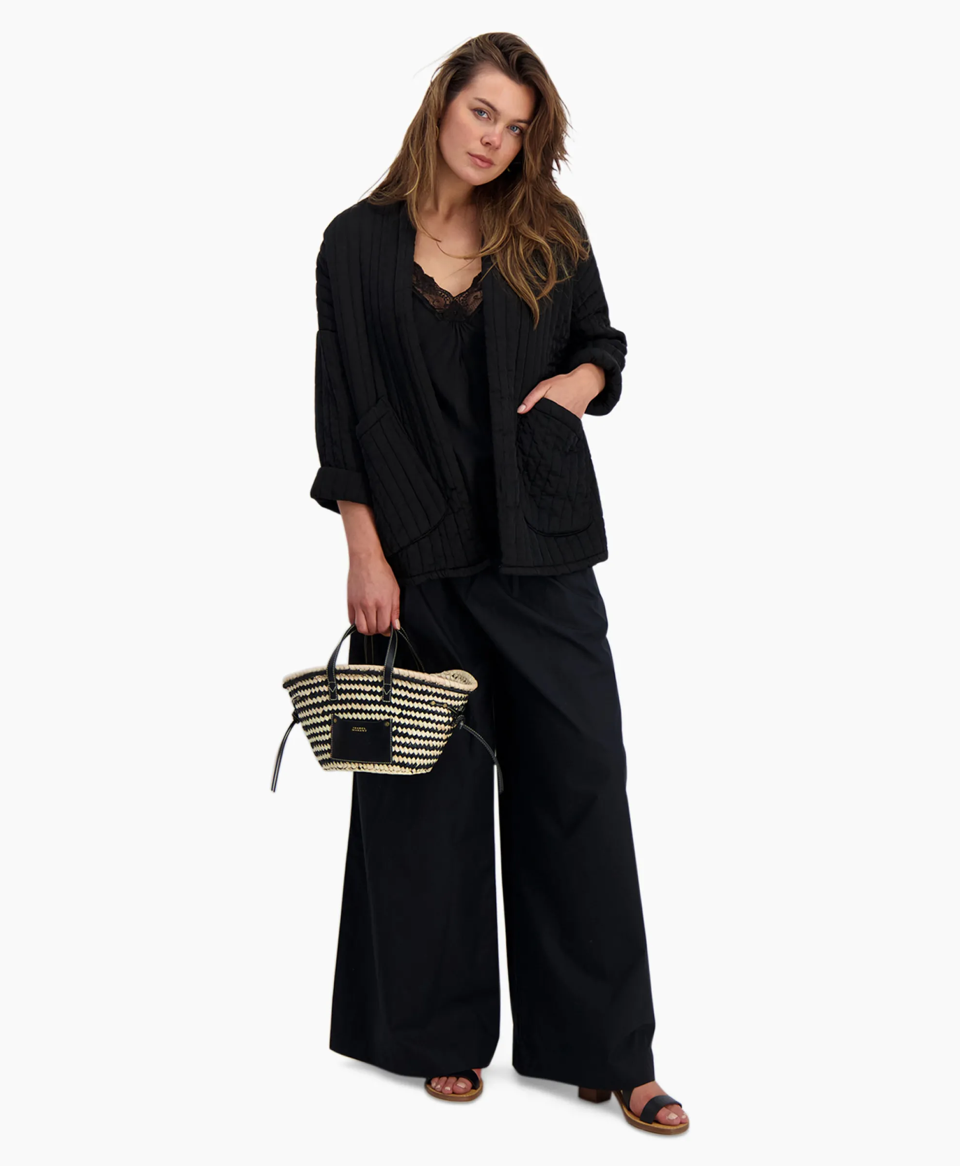 D'Arc Pantalon Belluno Zwart