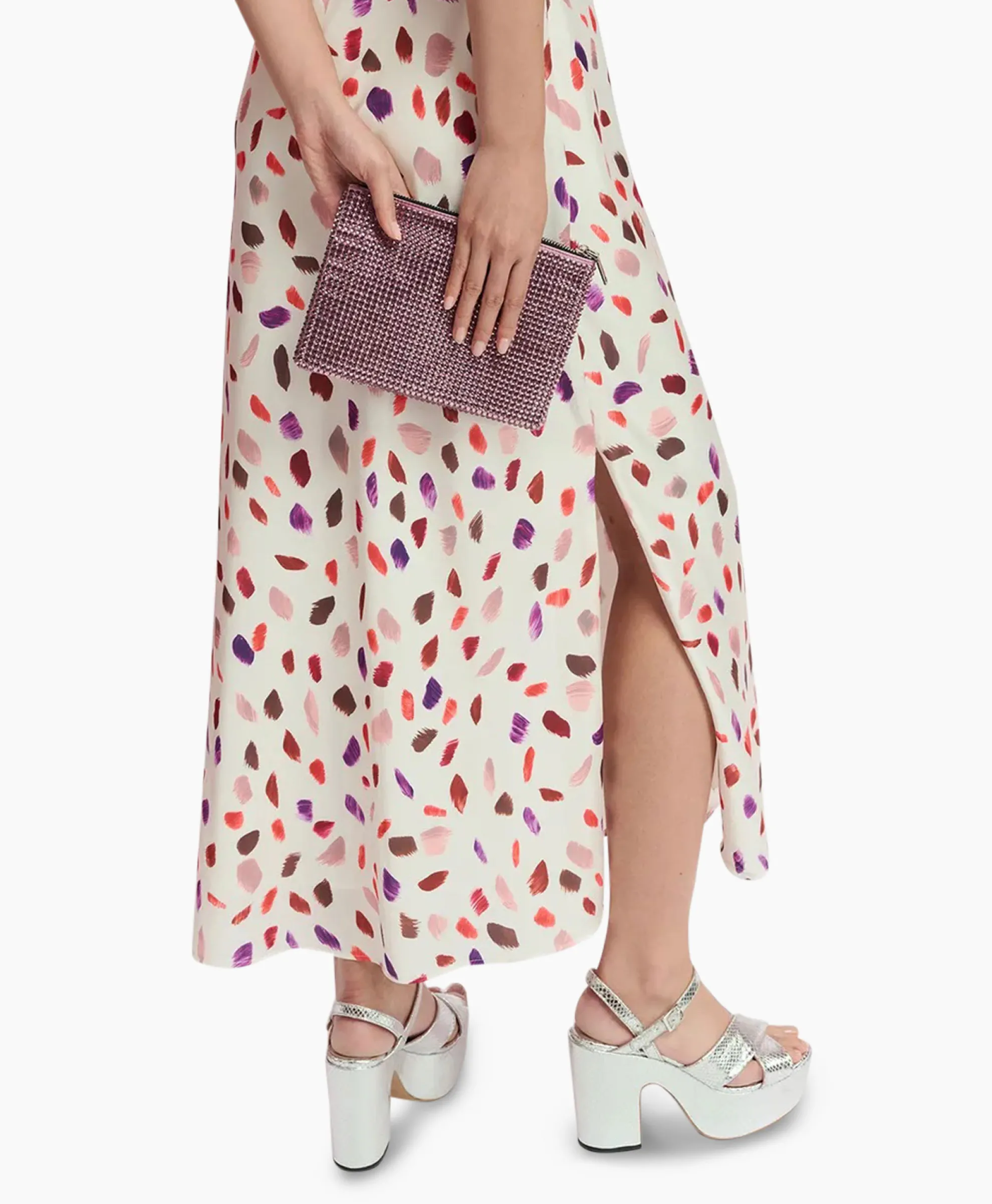 Essentiel Antwerp Clutch Folilo Rose