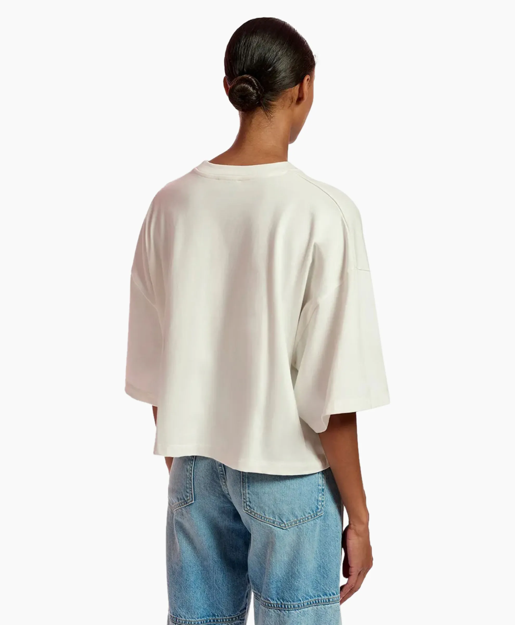 Essentiel Antwerp T-Shirt Korte Mouw Fuente Off White