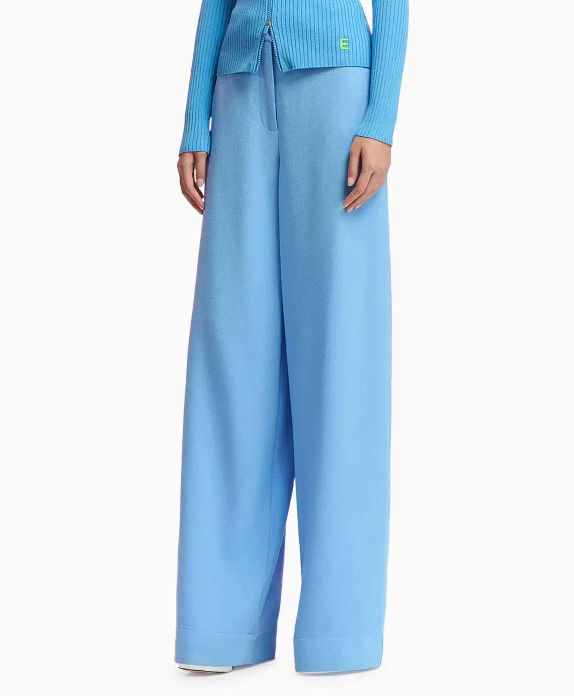 Essentiel Antwerp Pantalon Fall Blauw