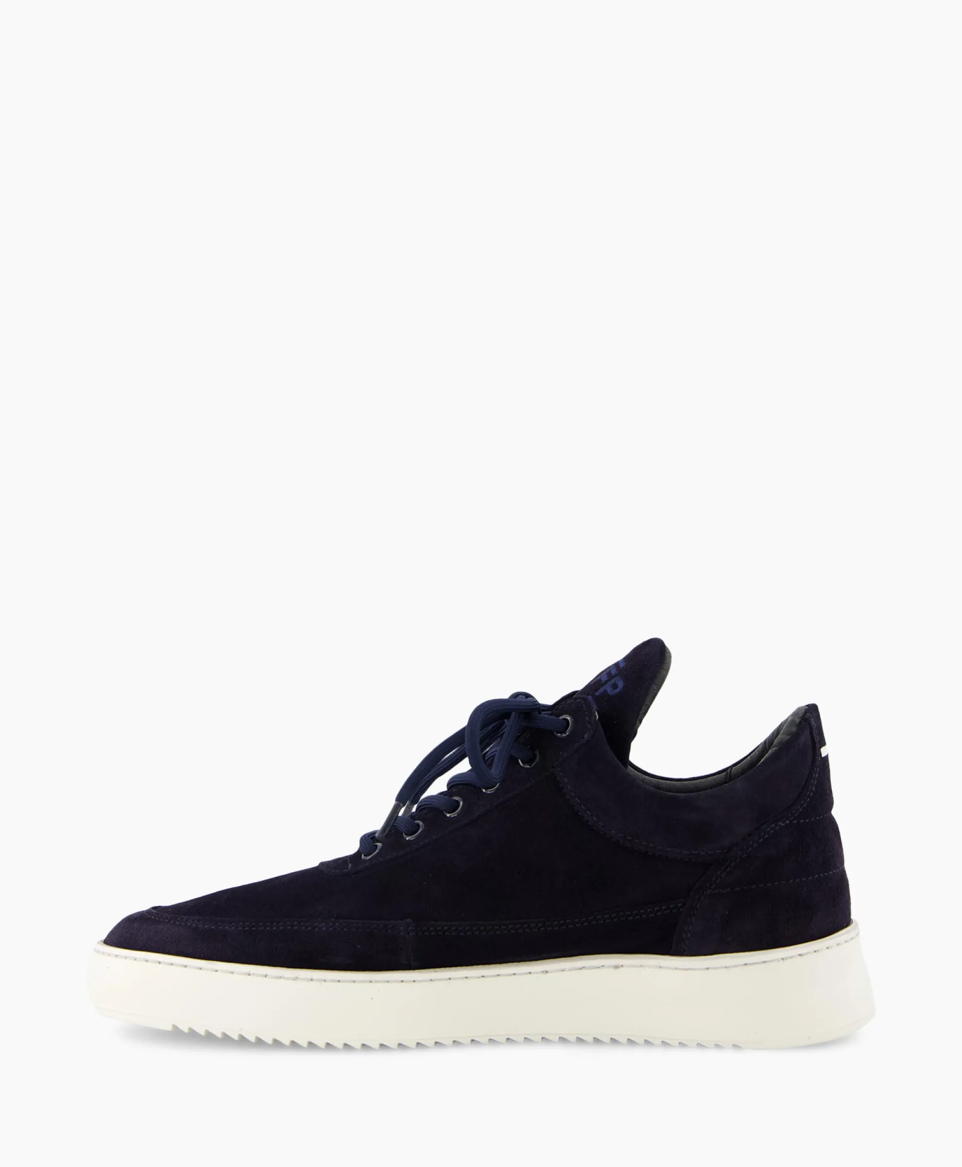 Filling Pieces Sneaker Low Top Suede Navy Donker Blauw