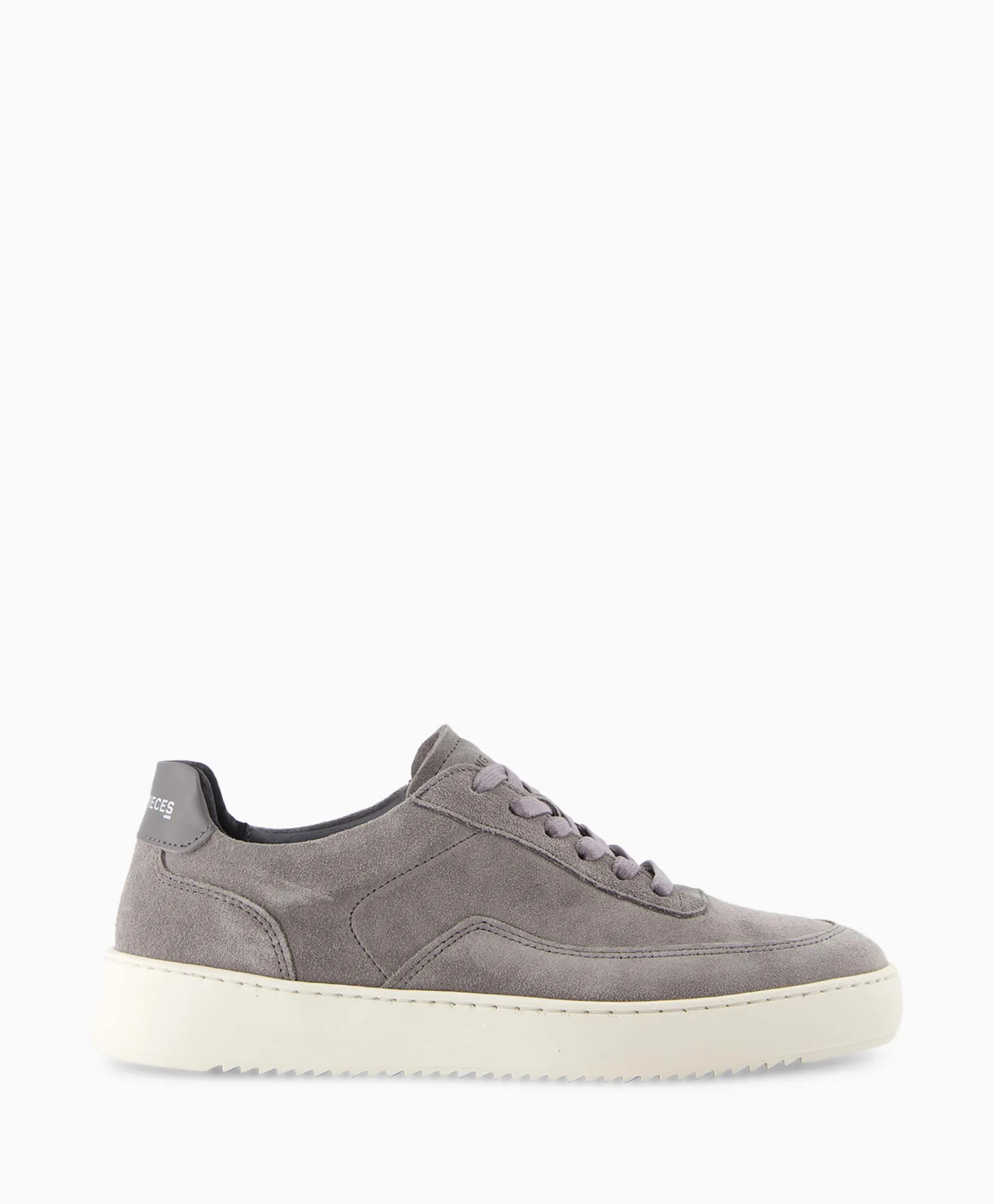 Filling Pieces Sneaker Mondo Suede Organic Grijs