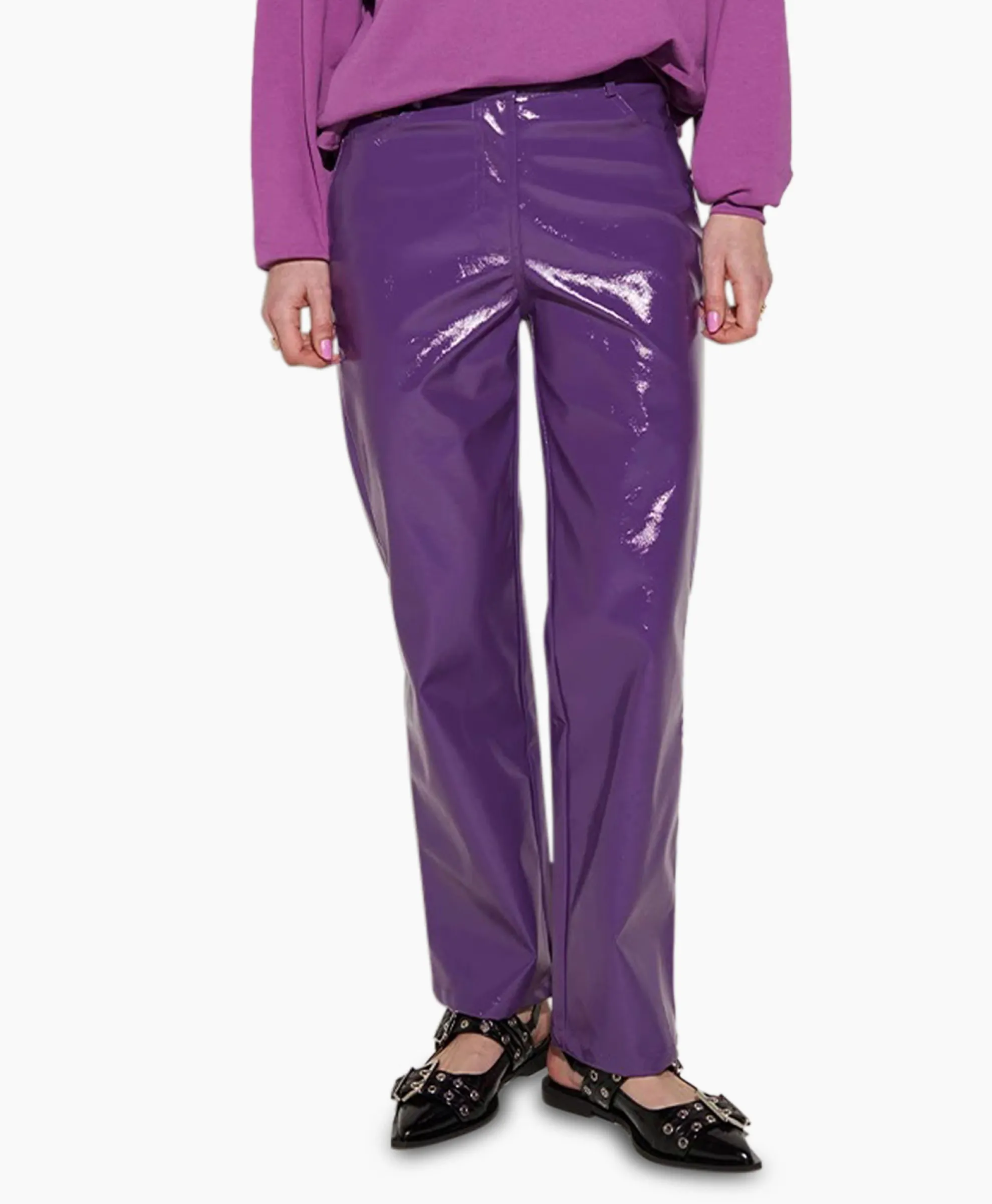 Harper & Yve Pantalon Harper-Pa Paars