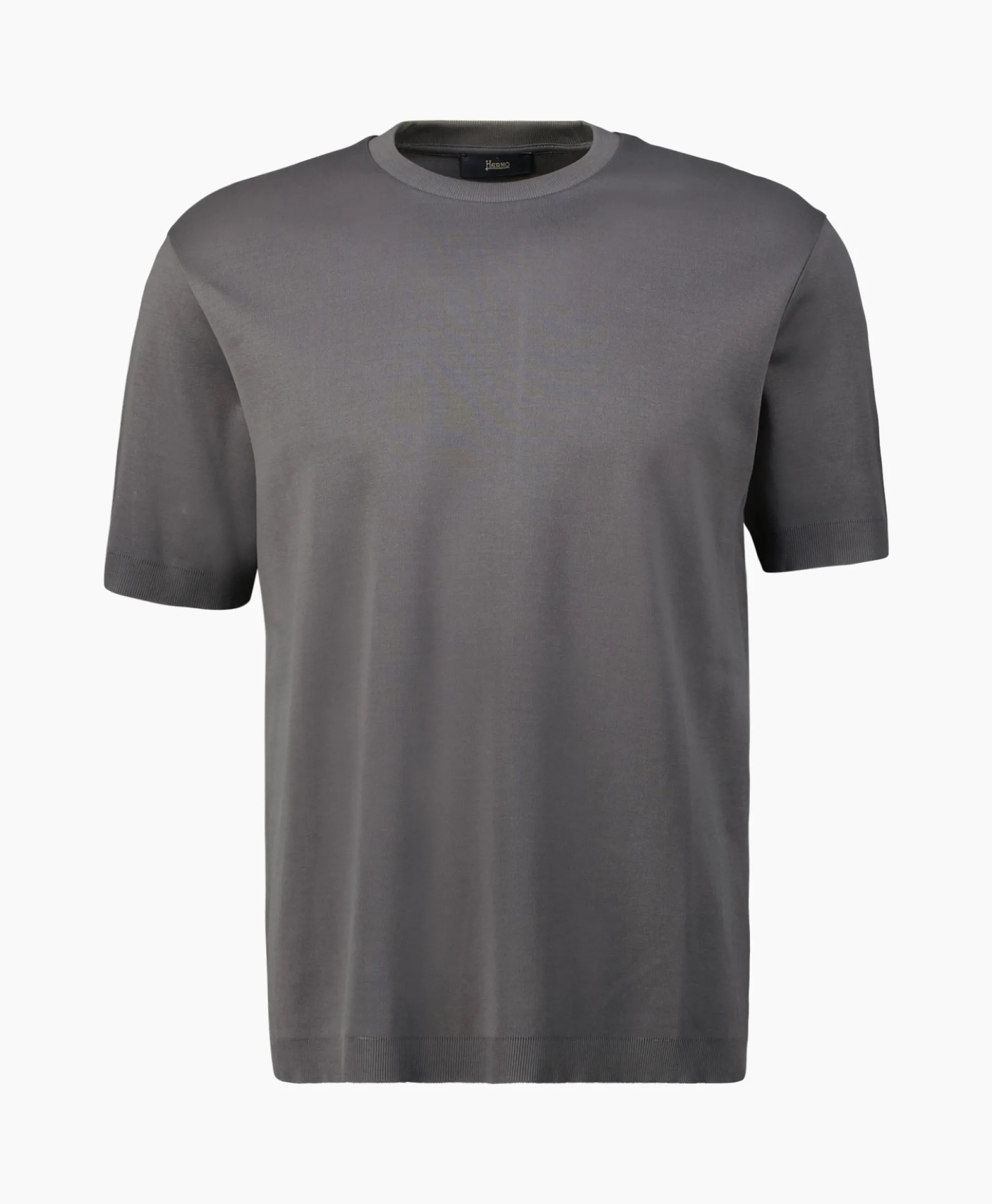 Herno Pullover Knitted Sweat Grijs