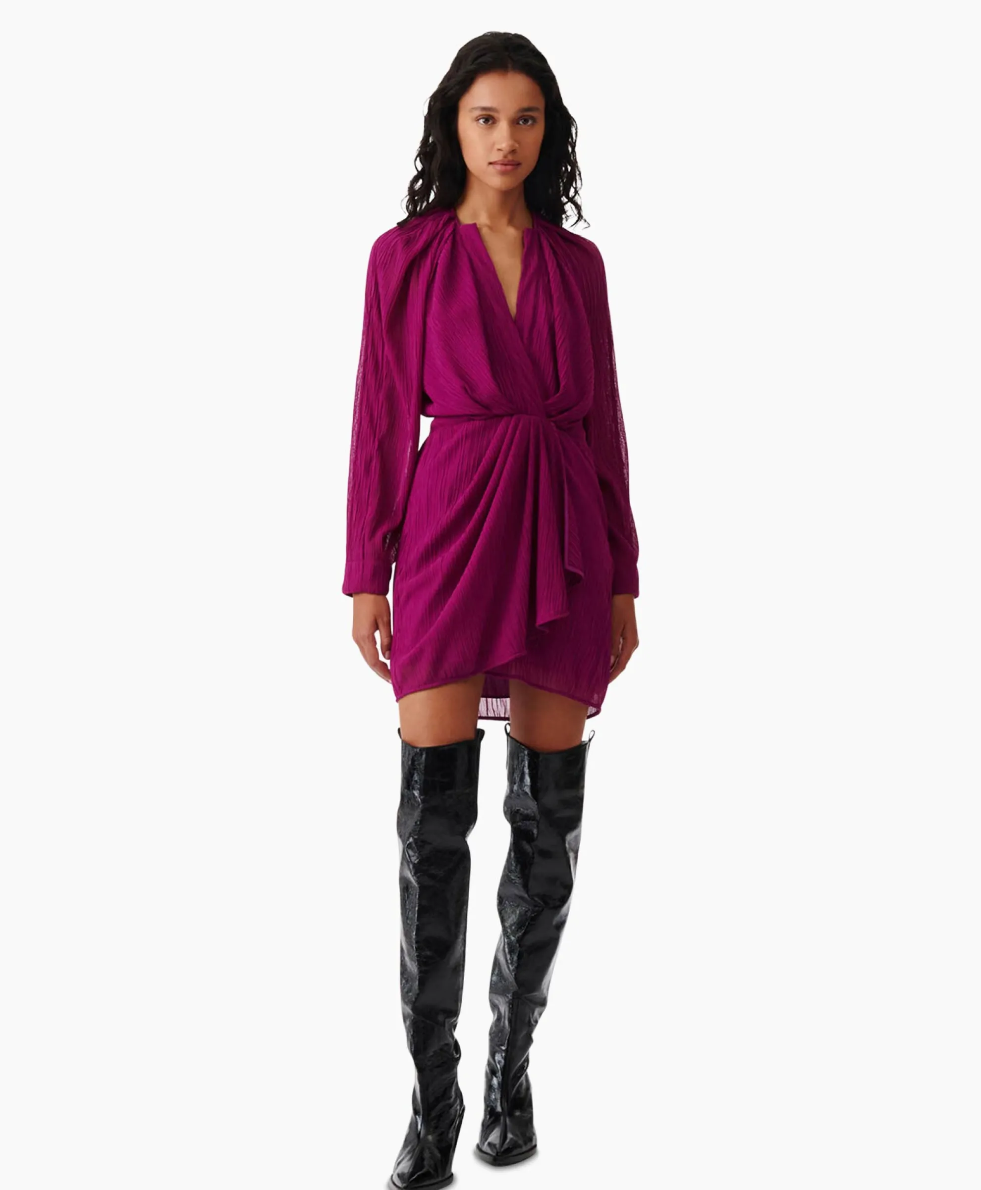 Iro Mini Jurk Alvina Pink