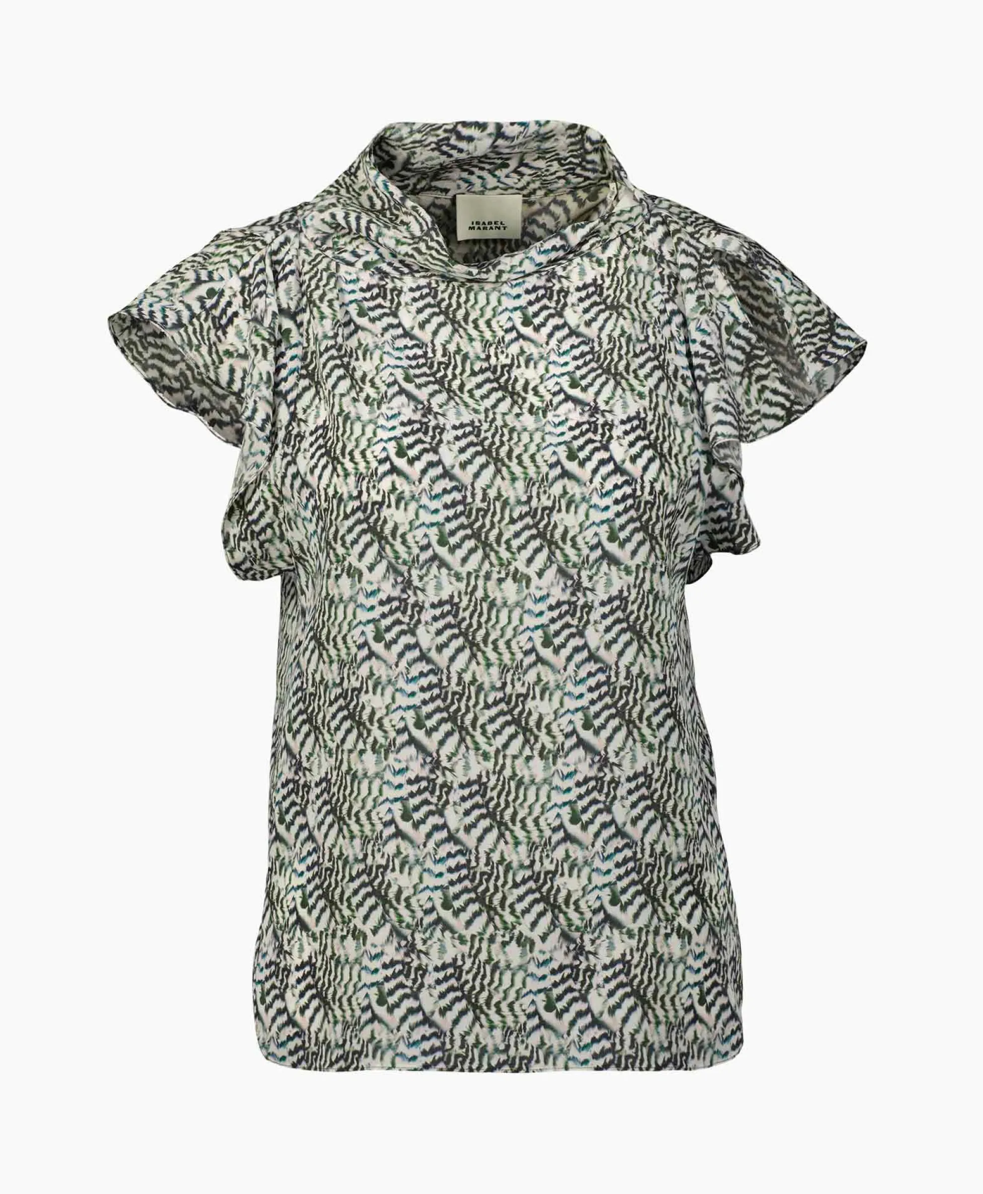 Isabel Marant Top Valency-Ga Ecru