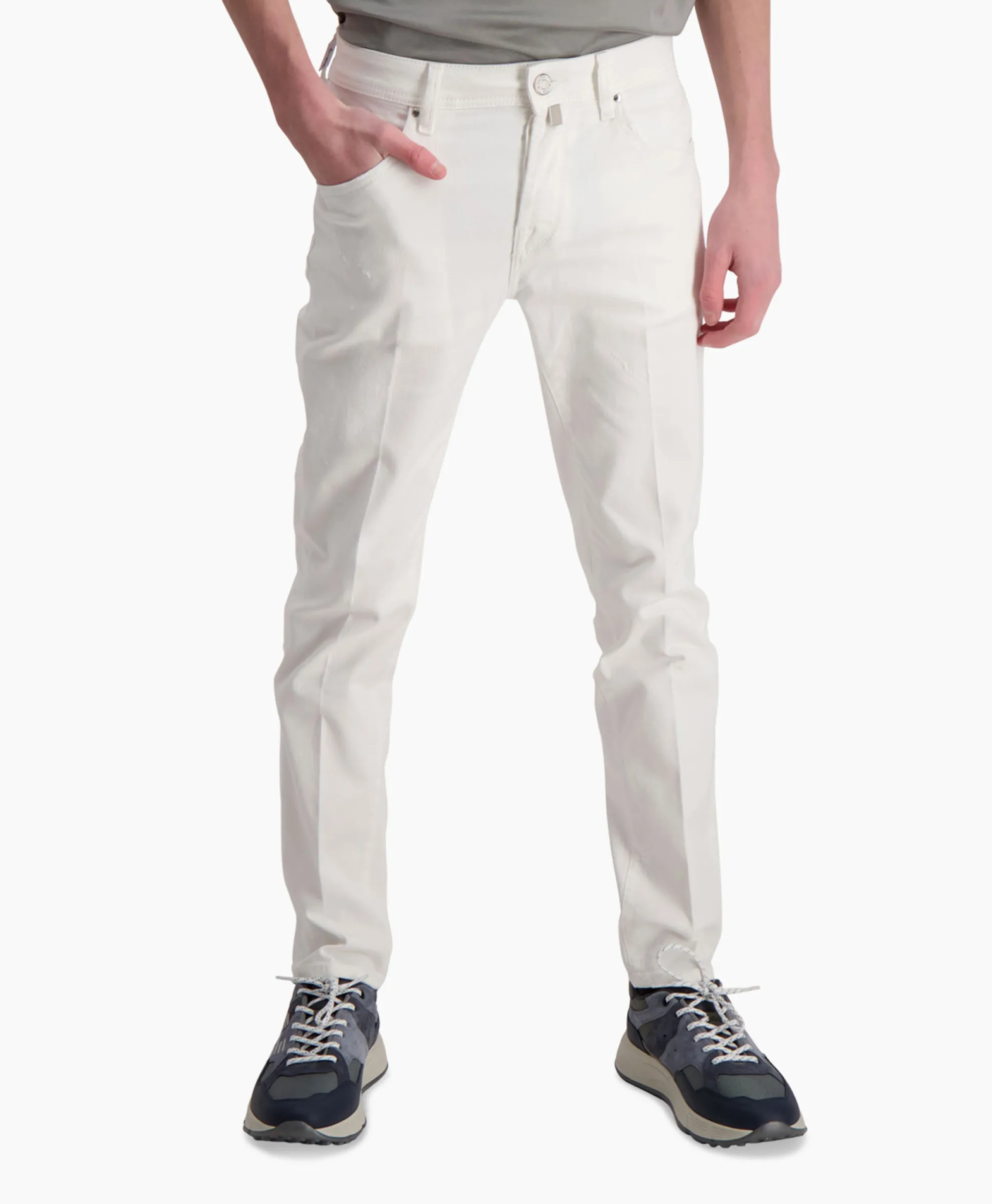 Jacob Cohen Jeans 5 Pkt Slim Crop/Carrot Scott Wit