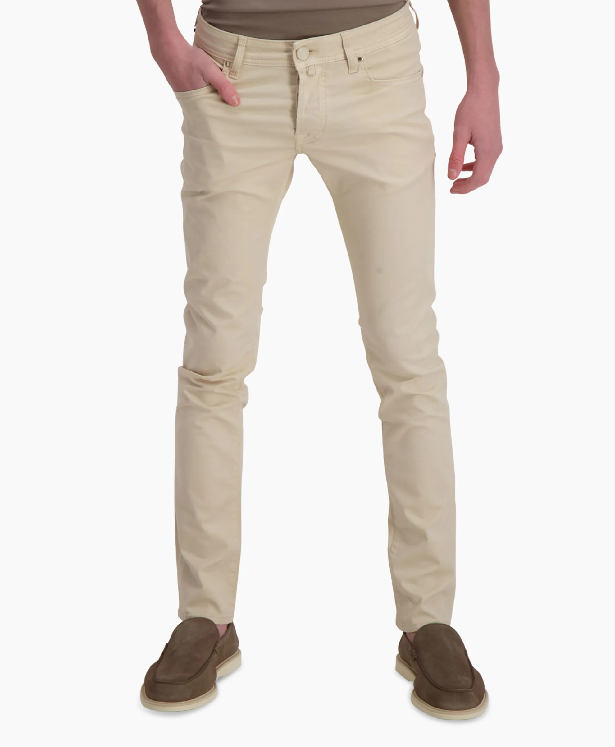 Jacob Cohen Jeans 5 Pkt Super Slim Fit Nick Beige