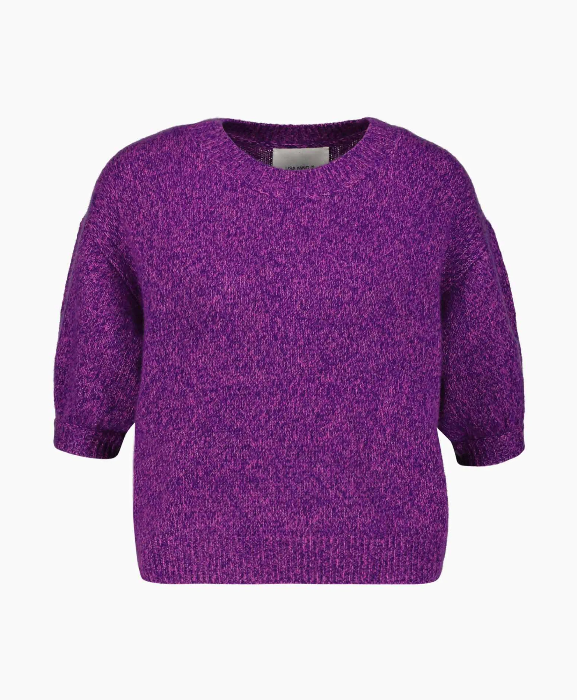 Lisa Yang Pullover Junie Paars
