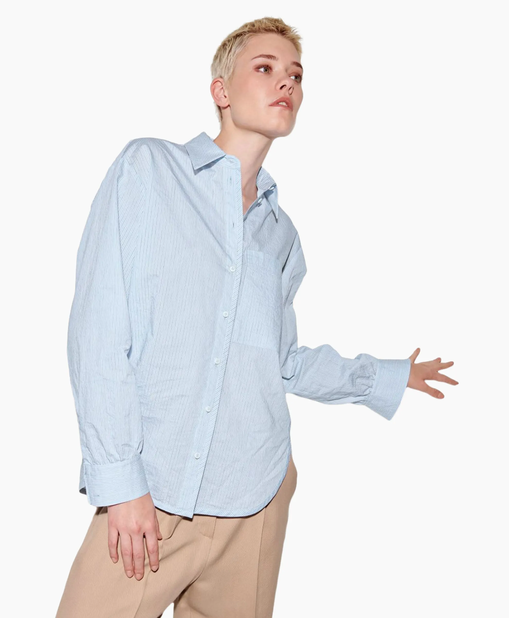 Luisa Cerano Blouse 298442/3600-0 Blauw Dessin