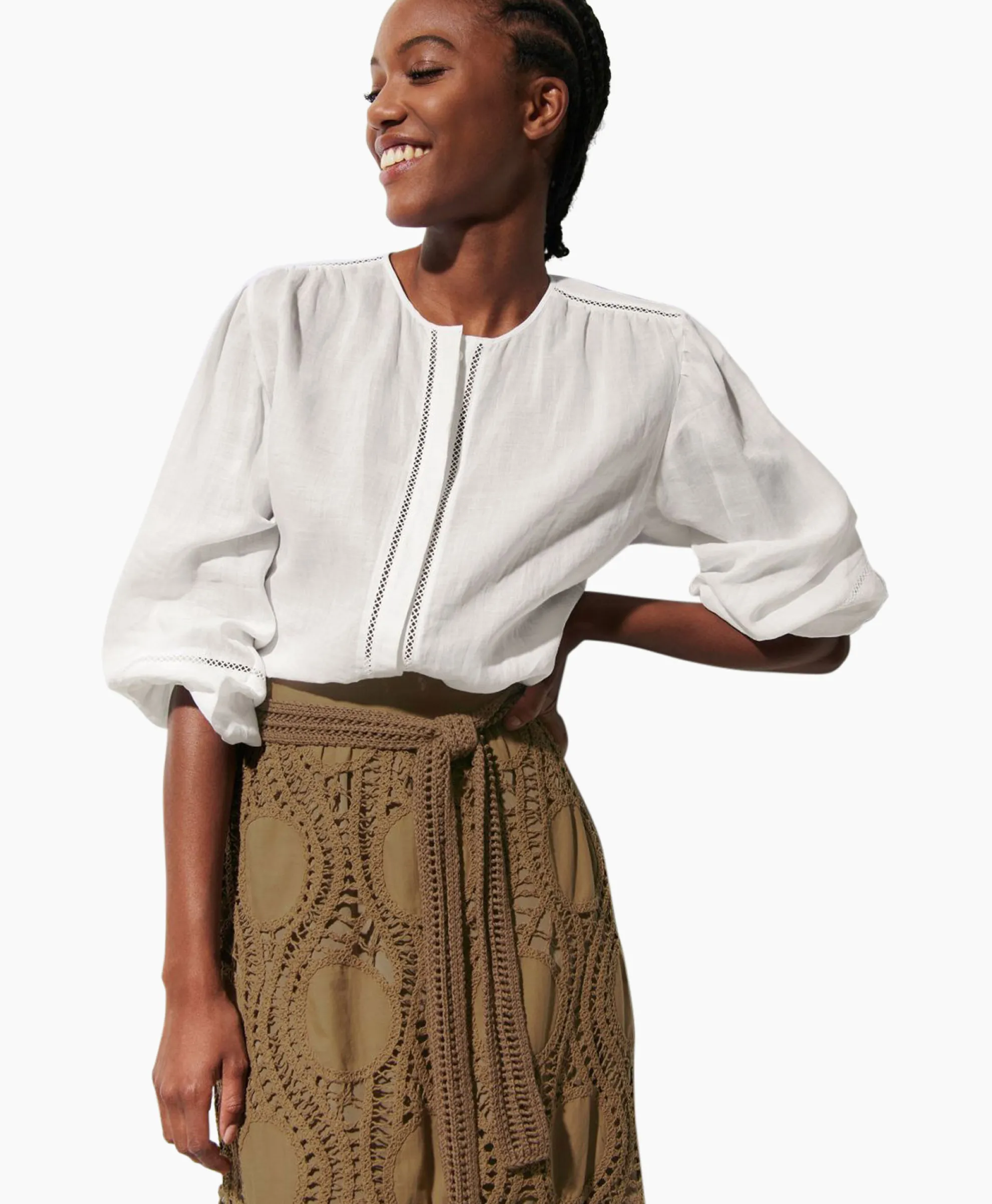 Luisa Cerano Blouse 298458/3500-0 Off White