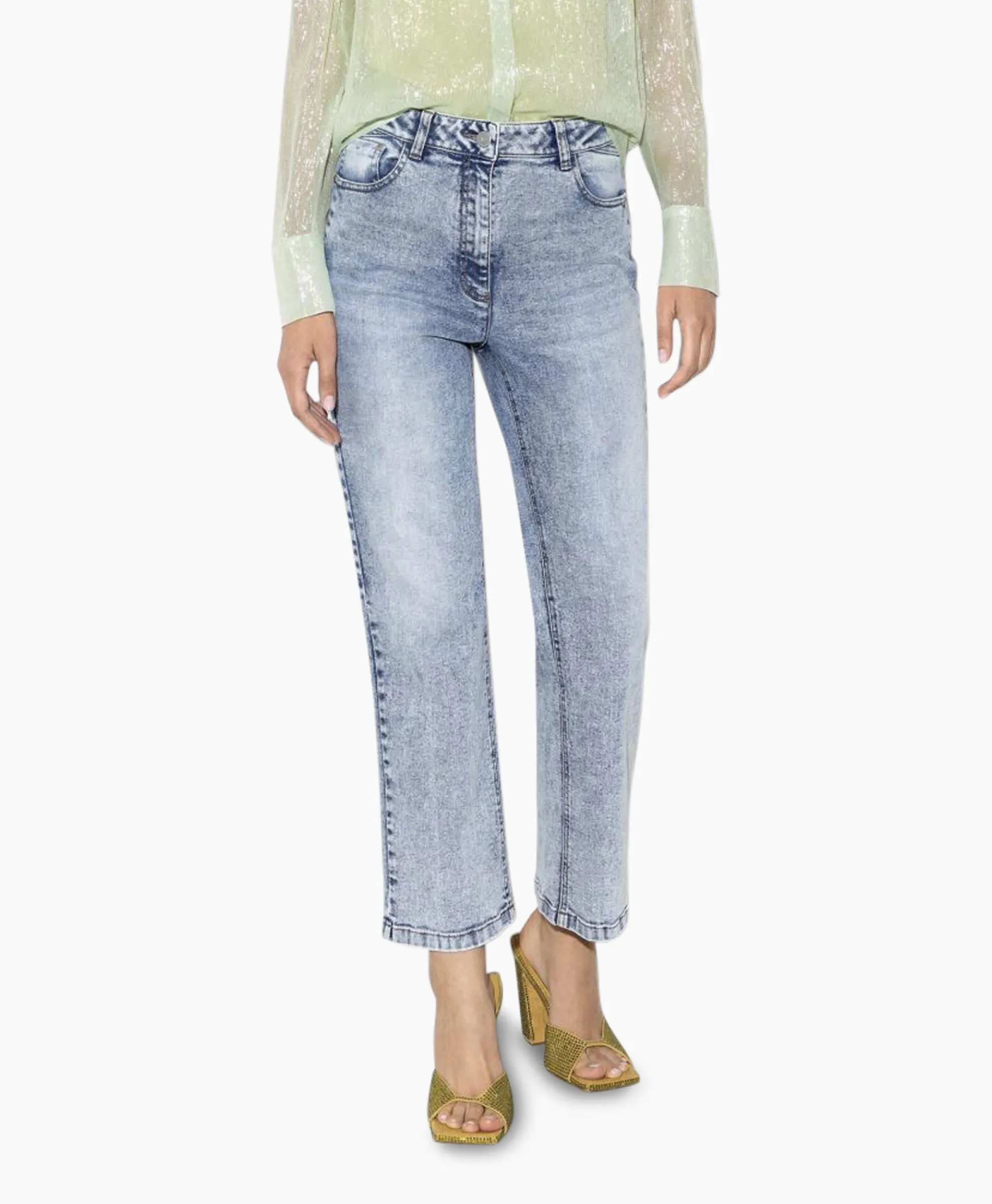 Luisa Cerano Jeans 698629/3613-0 Blauw