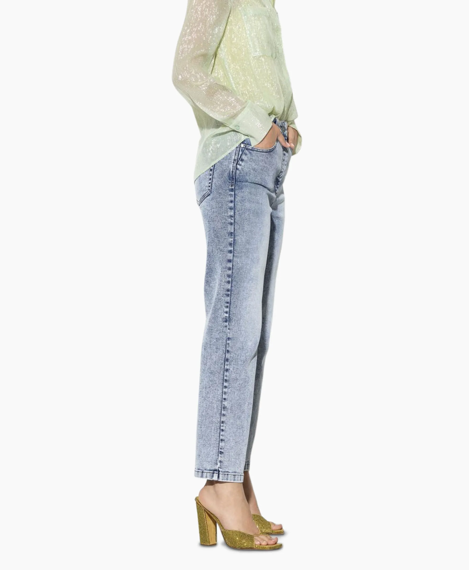 Luisa Cerano Jeans 698629/3613-0 Blauw