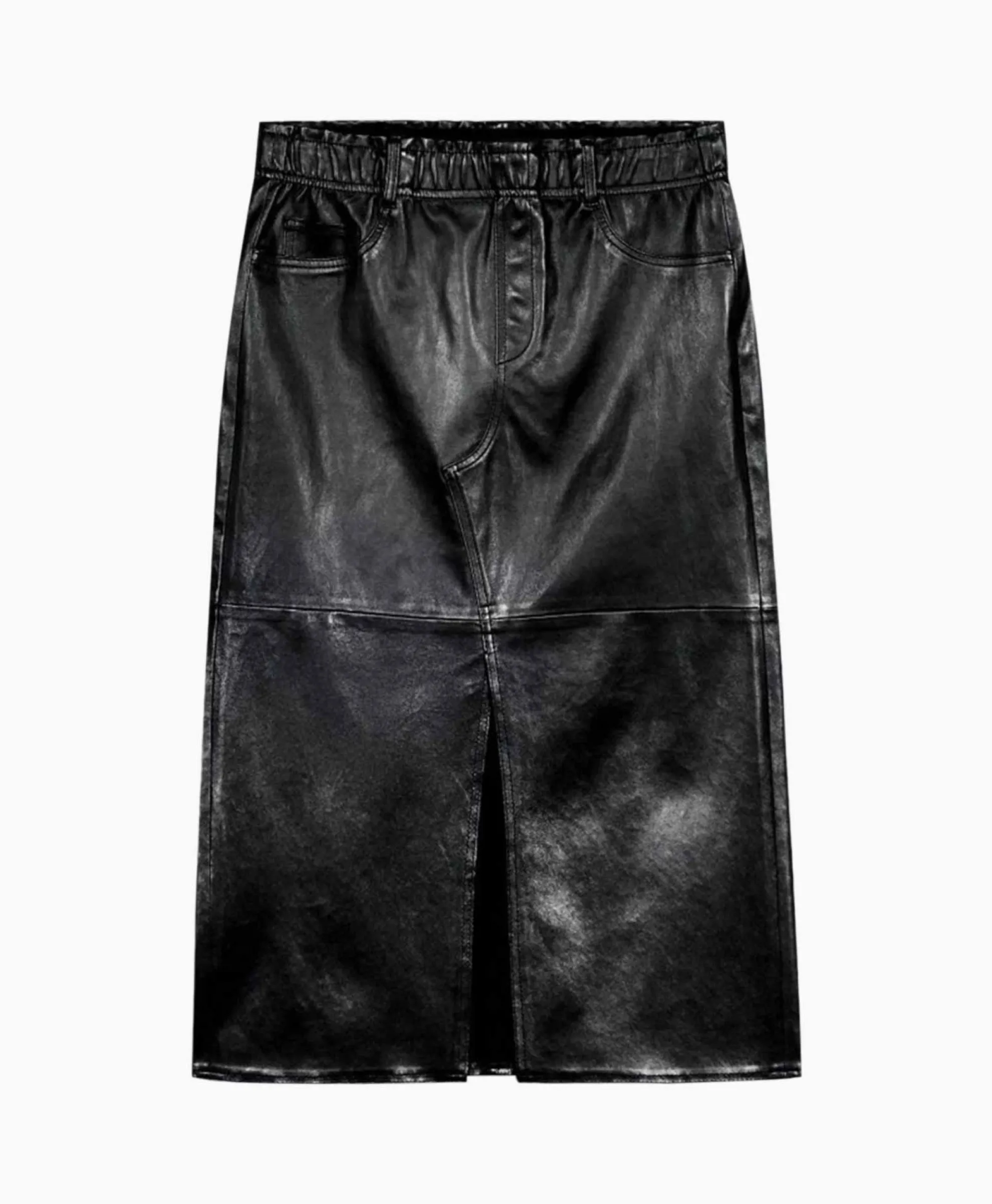 Luisa Cerano Midi Rok 598226/9806-0 Zwart Dessin