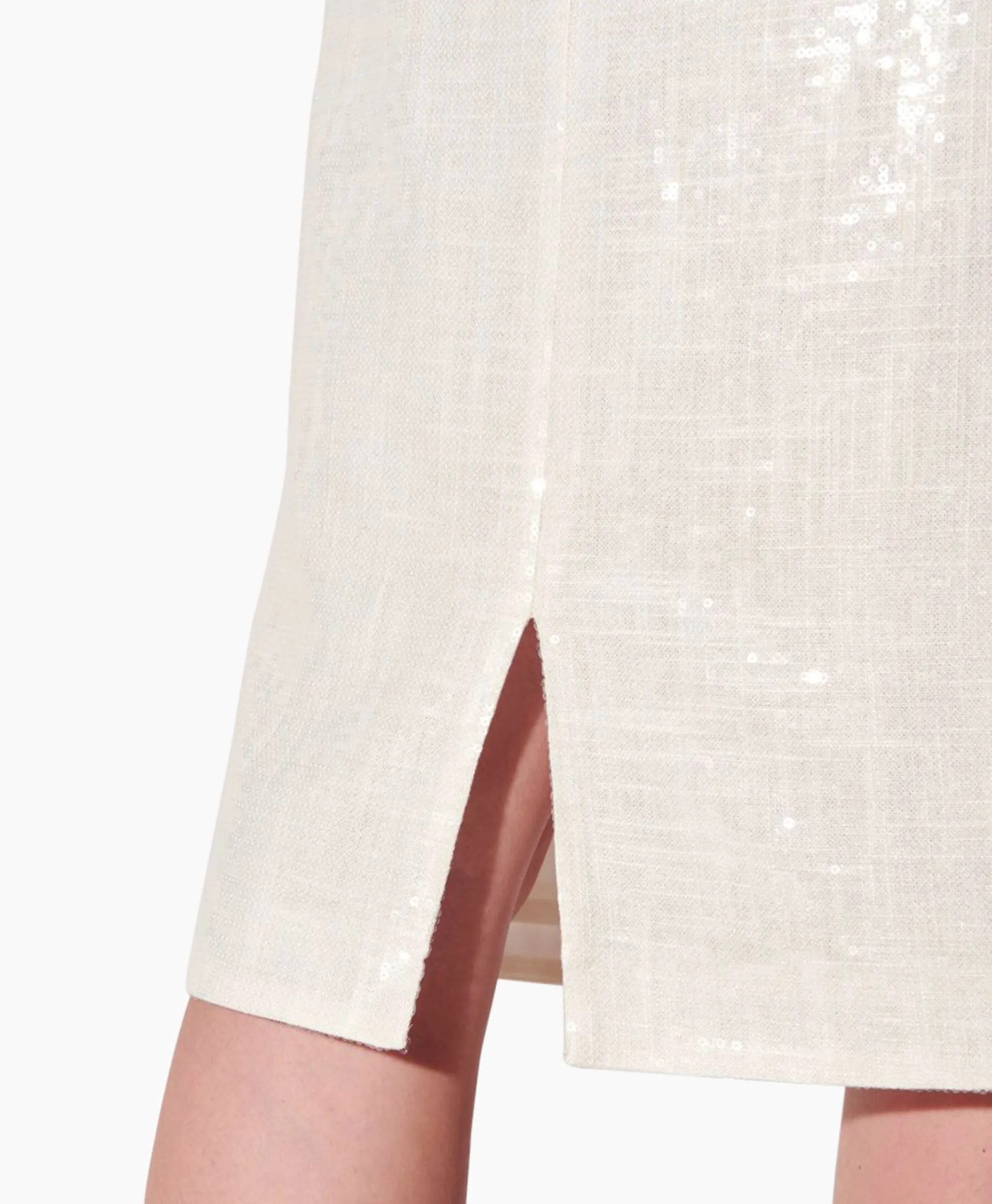 Luisa Cerano Midi Rok 598230/3598-0 Wit