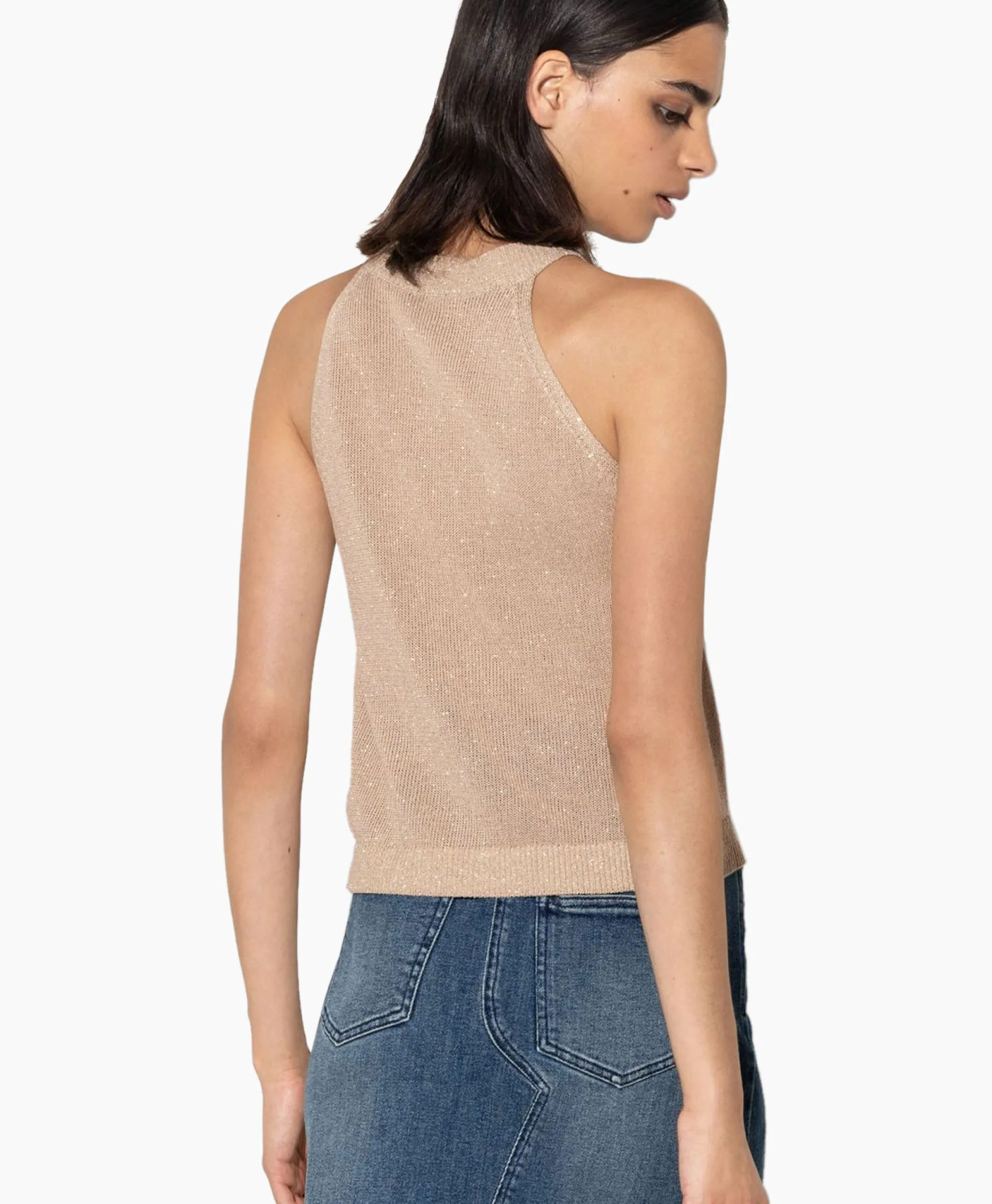 Luisa Cerano Top 198398/5335-0 Beige