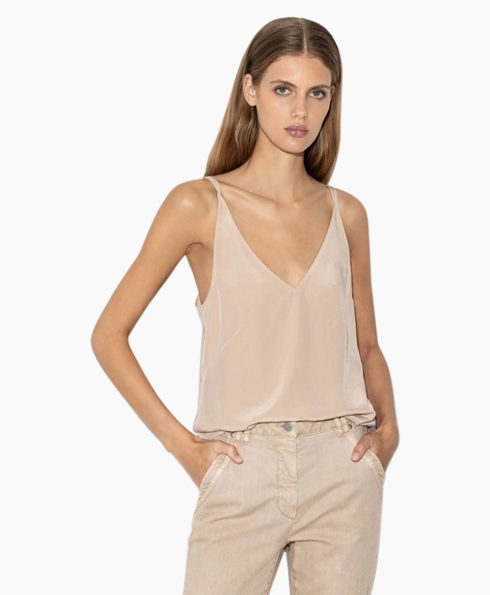 Luisa Cerano Top 398110/3597-13 Beige