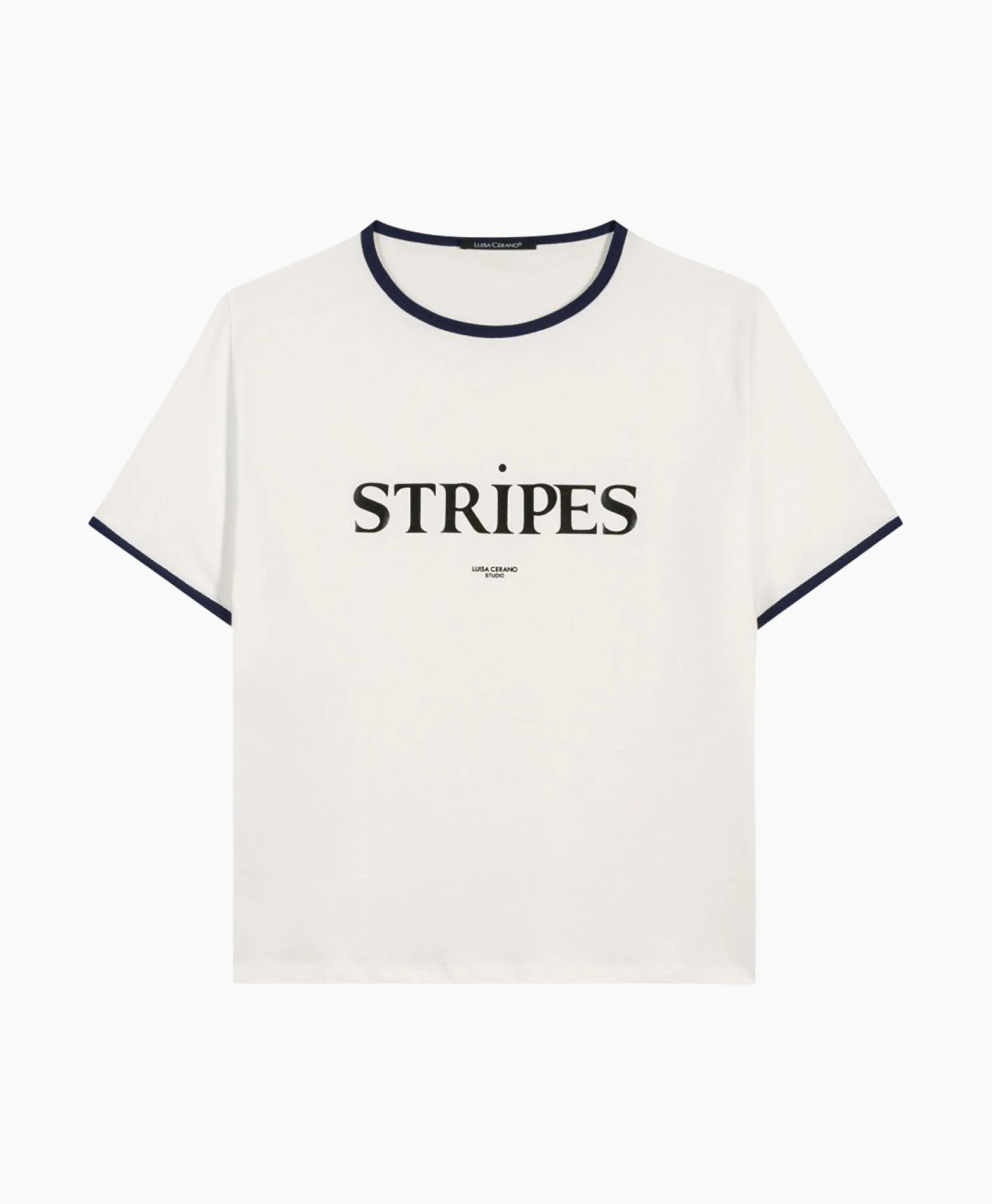 Luisa Cerano T-Shirt Korte Mouw 398144/7799-0 Off White