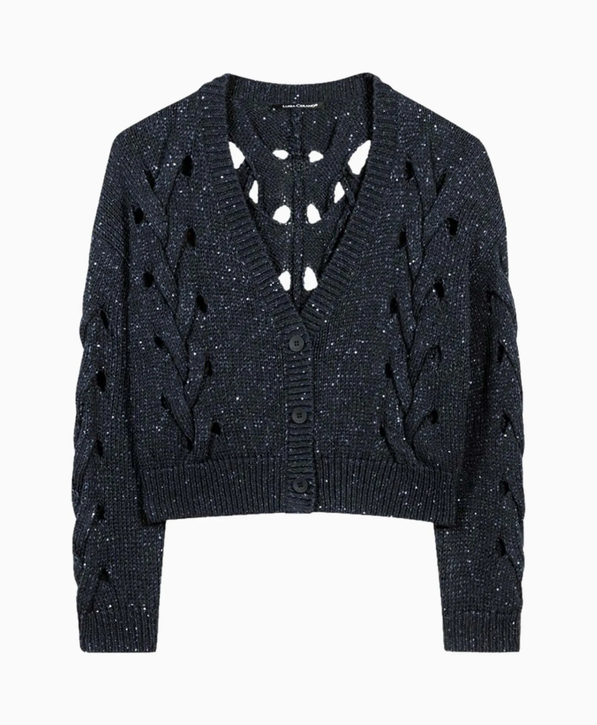 Luisa Cerano Vest 498220/5894-0 Donker Blauw