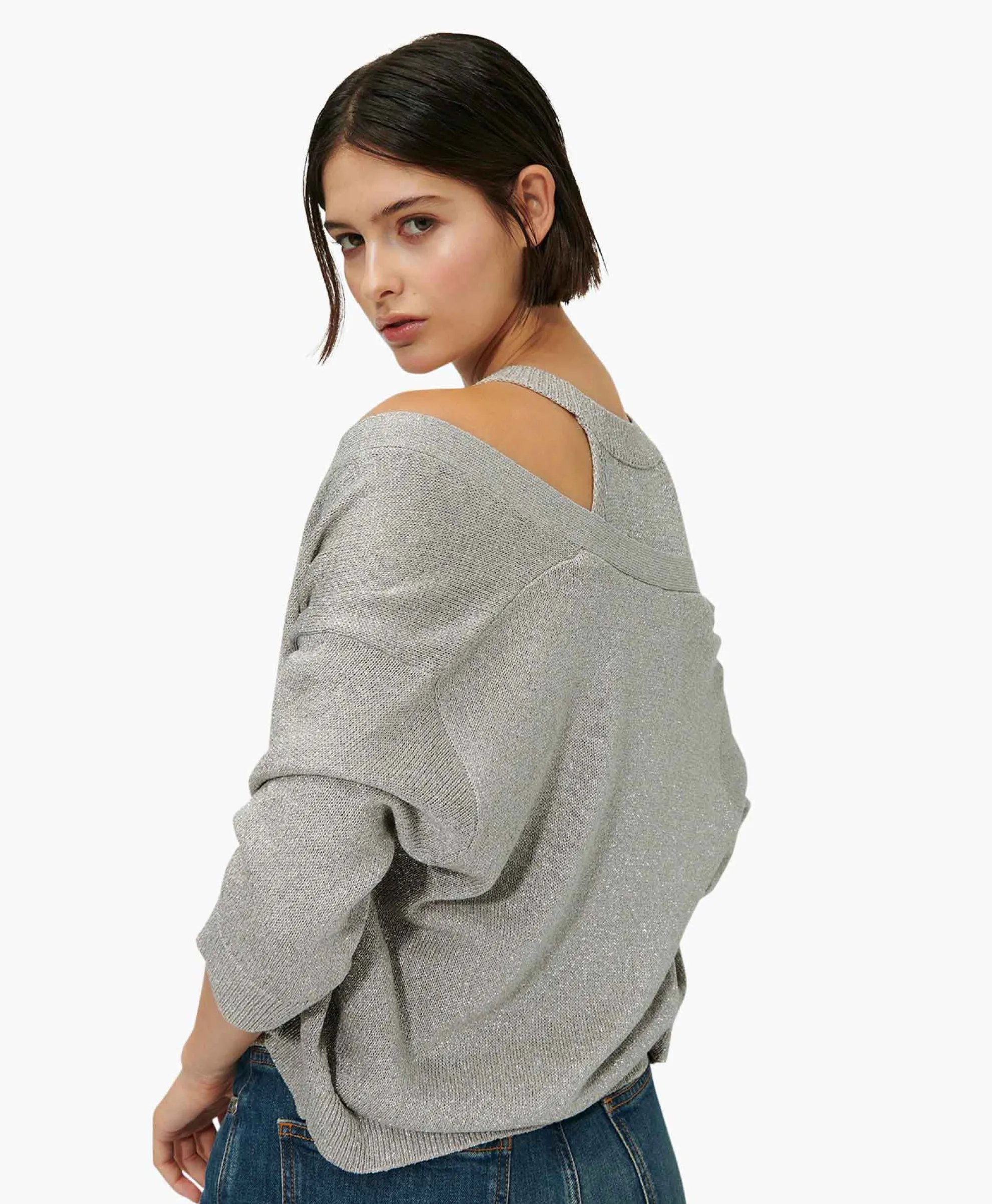 Luisa Cerano Vest 488310/5157-0 Licht Grijs